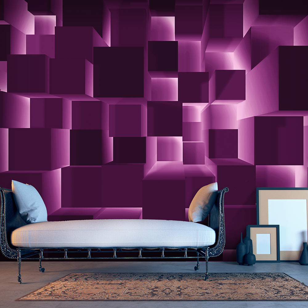 Self-adhesive Wallpaper - Purple Hit - 343x245