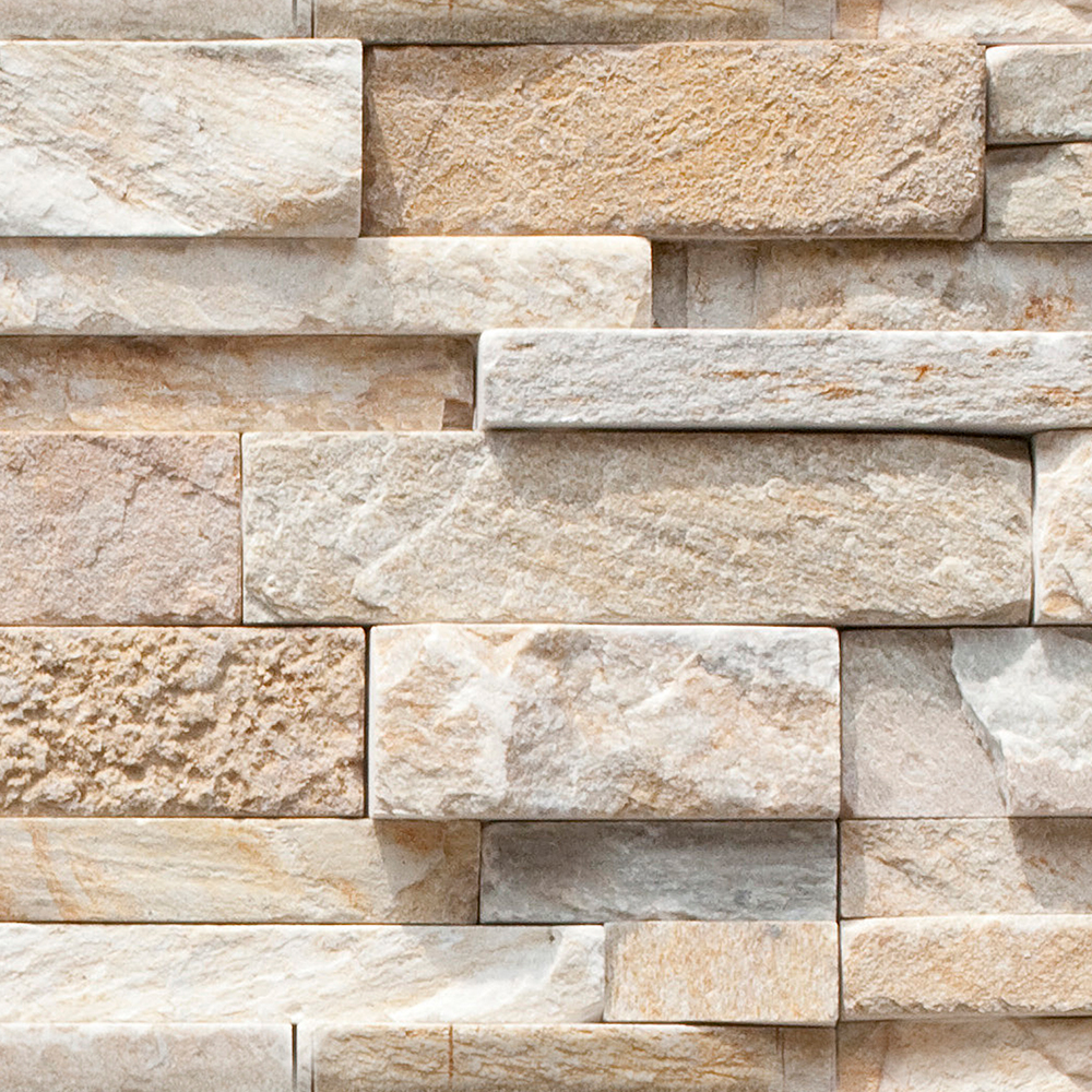 Wallpaper 3D Peel and Stick Self-Adhesive Wall Mural Faux Stone f-A ...