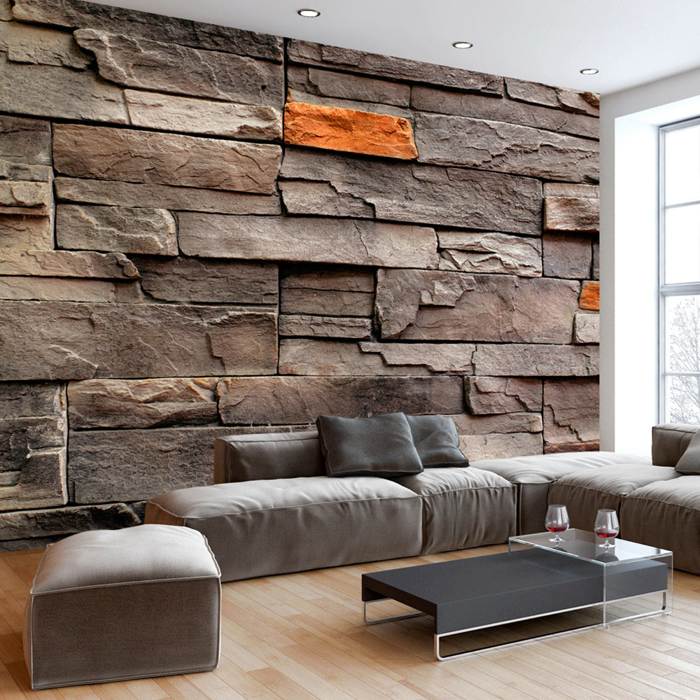 Self-adhesive Wallpaper - Stony Bedrock - 98x70