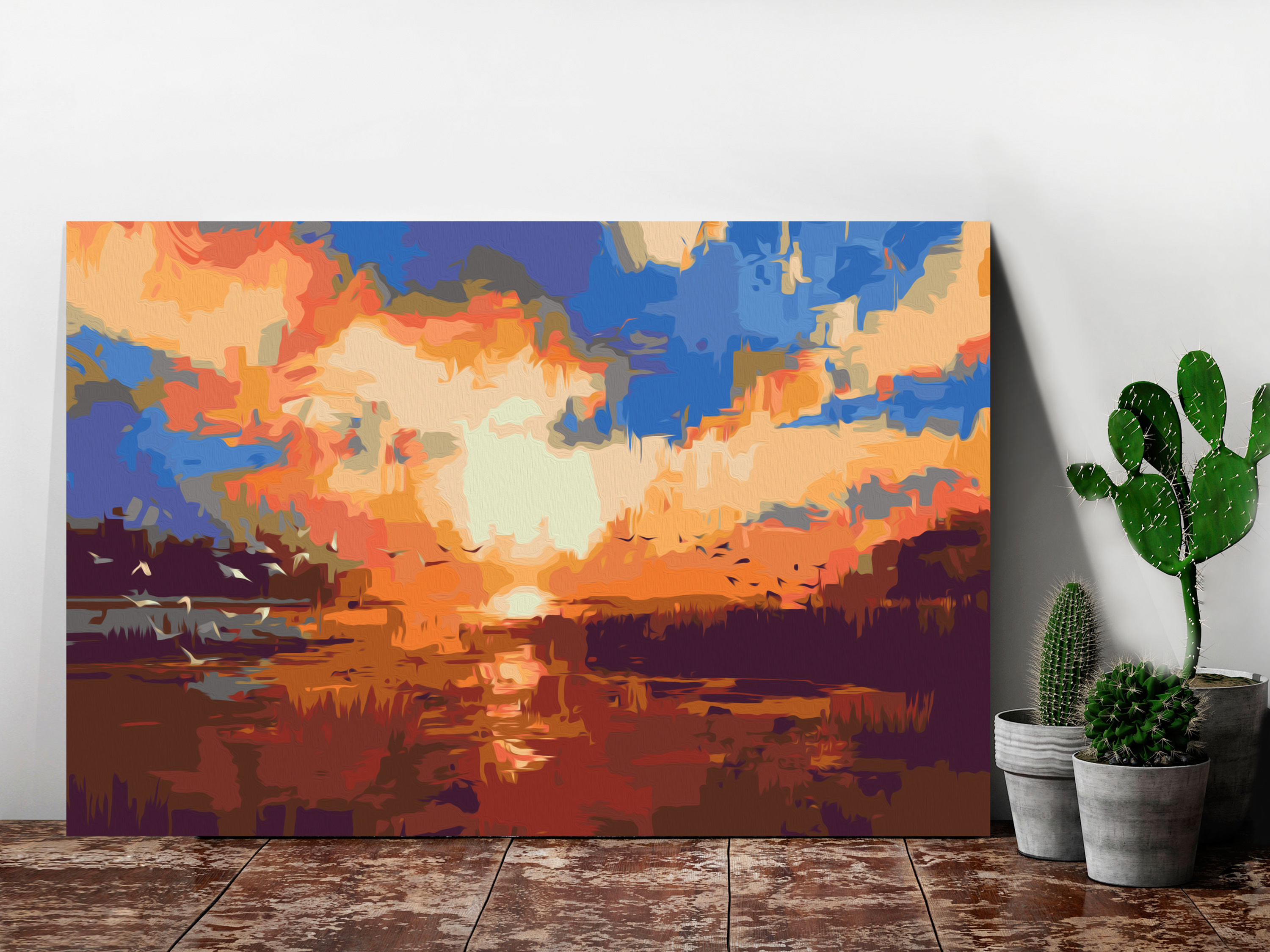 LANDSCHAFT Malen nach Zahlen Erwachsene Wandbild Malset LANDSCHAFT Malen nach Zahlen Erwachsene Wandbild Malset