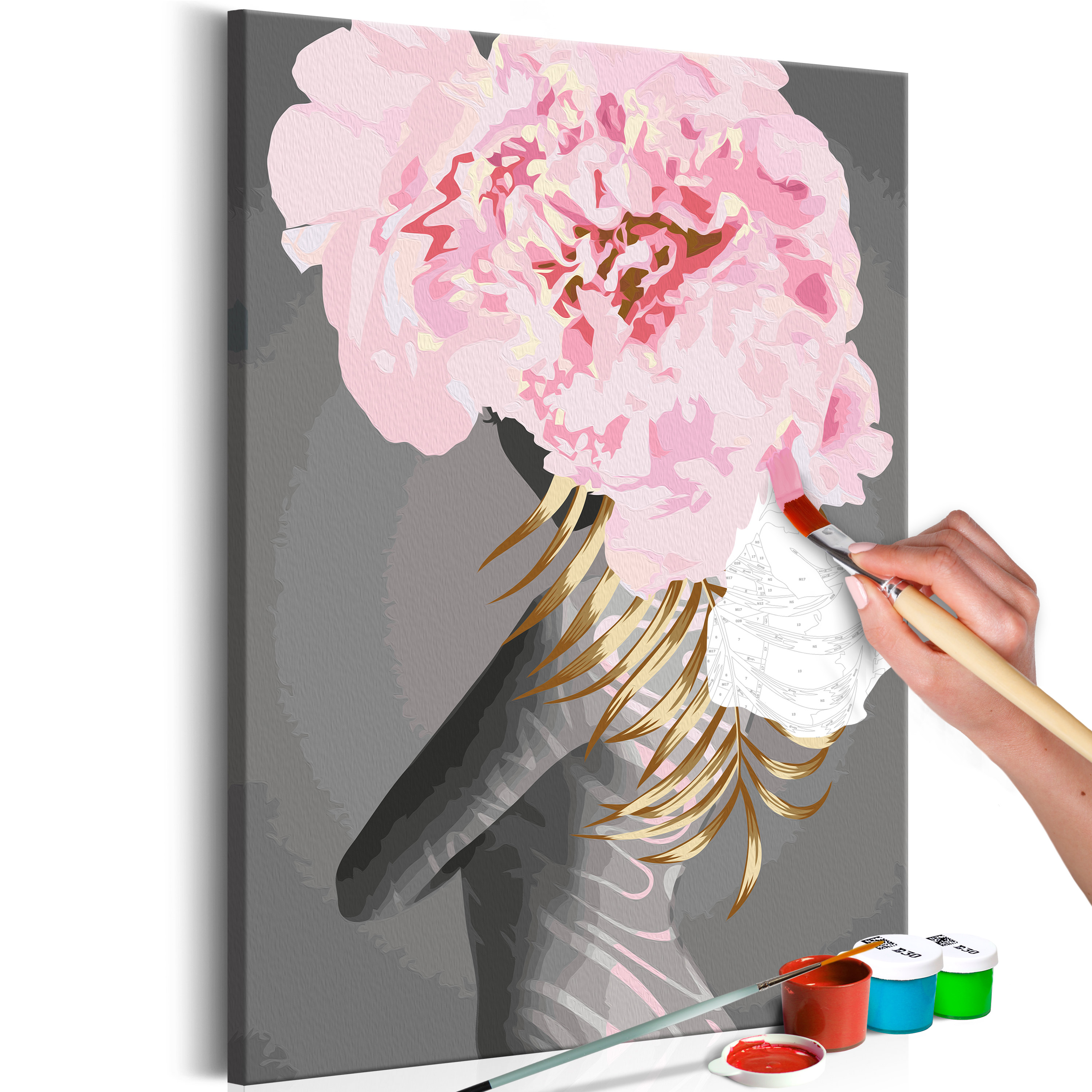 DIY canvas painting - Delicate Figure - 40x60