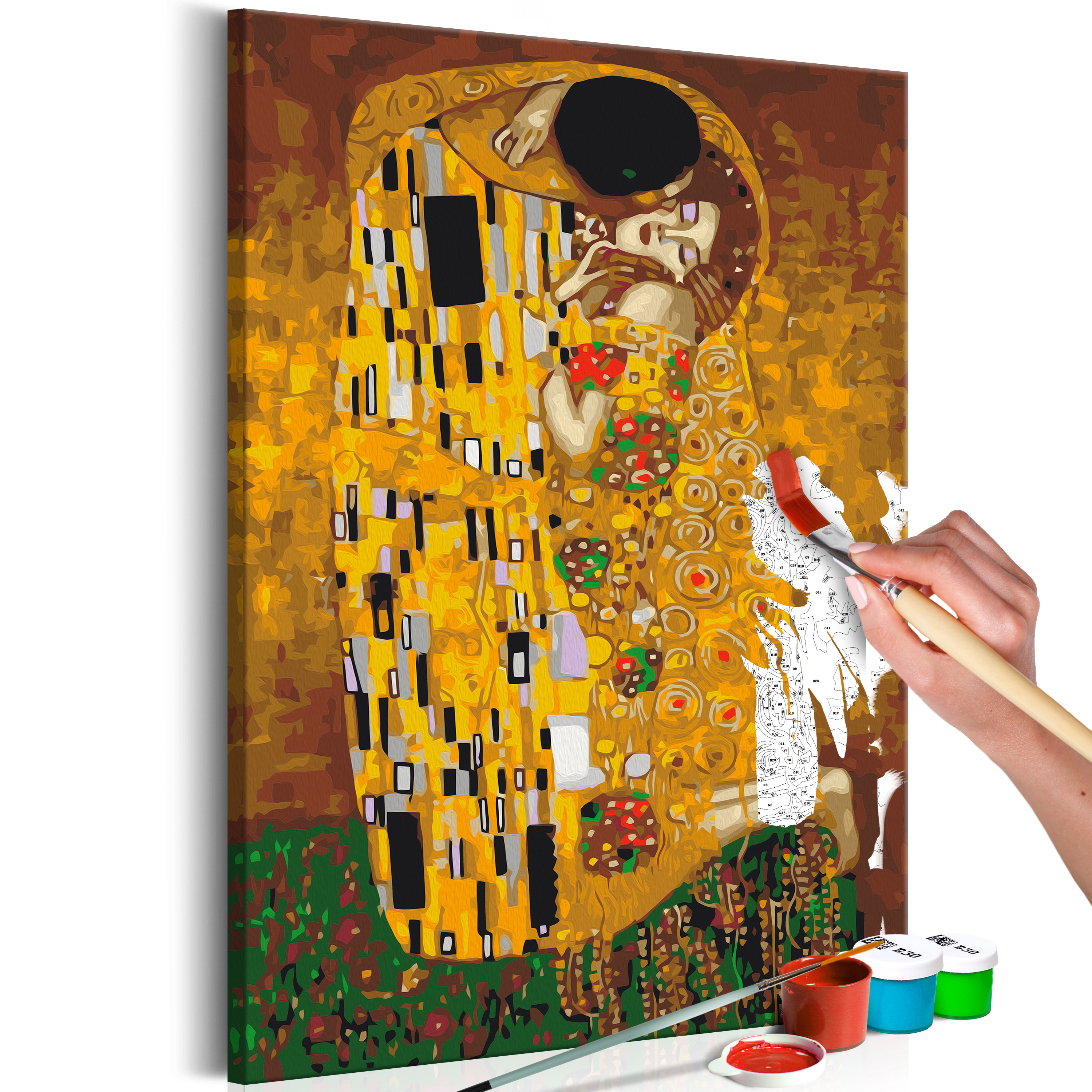 DIY canvas painting - Klimt: The Kiss - 40x60
