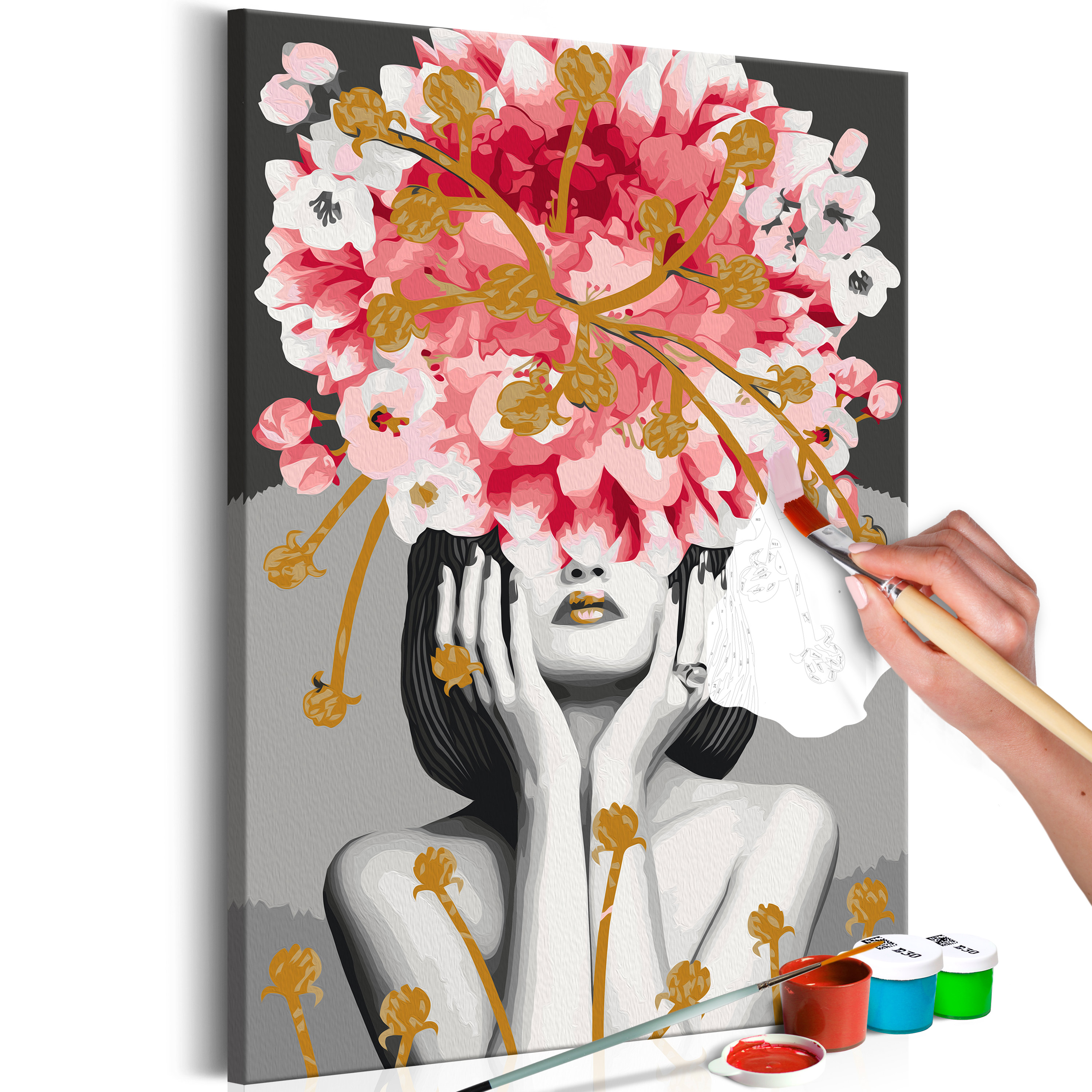 DIY canvas painting - Sweet Nectar - 40x60