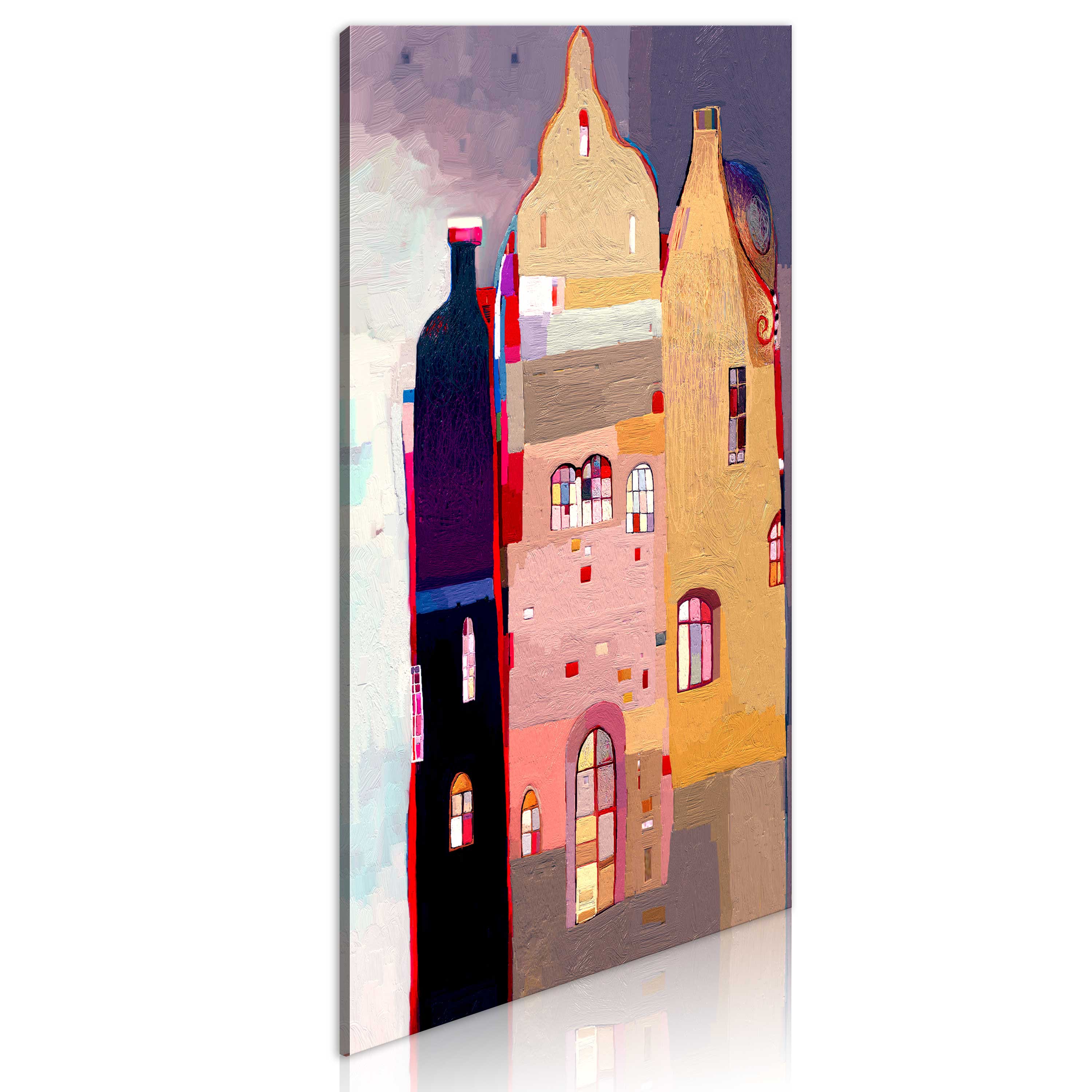 Canvas Print - Fabulous townhouse - 40x80