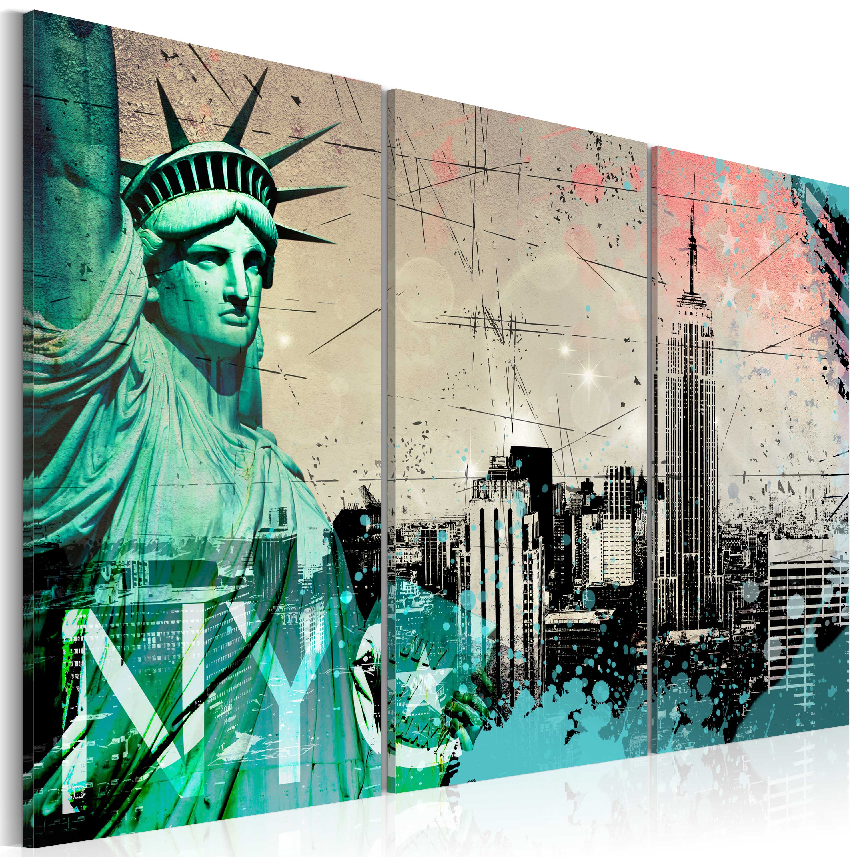 Canvas Print - NYC collage - 60x40