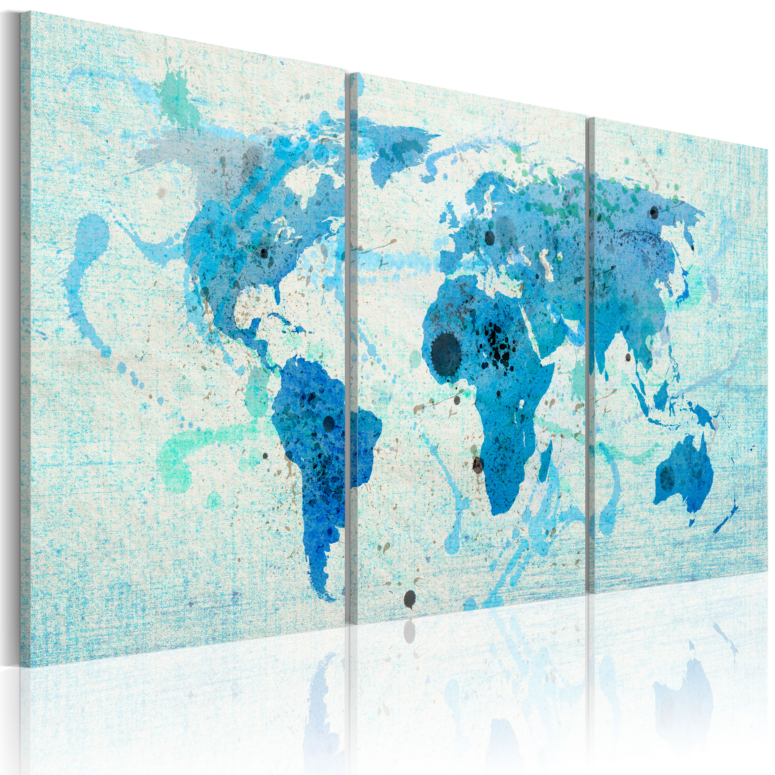 Canvas Print - Continents like oceans - 60x30