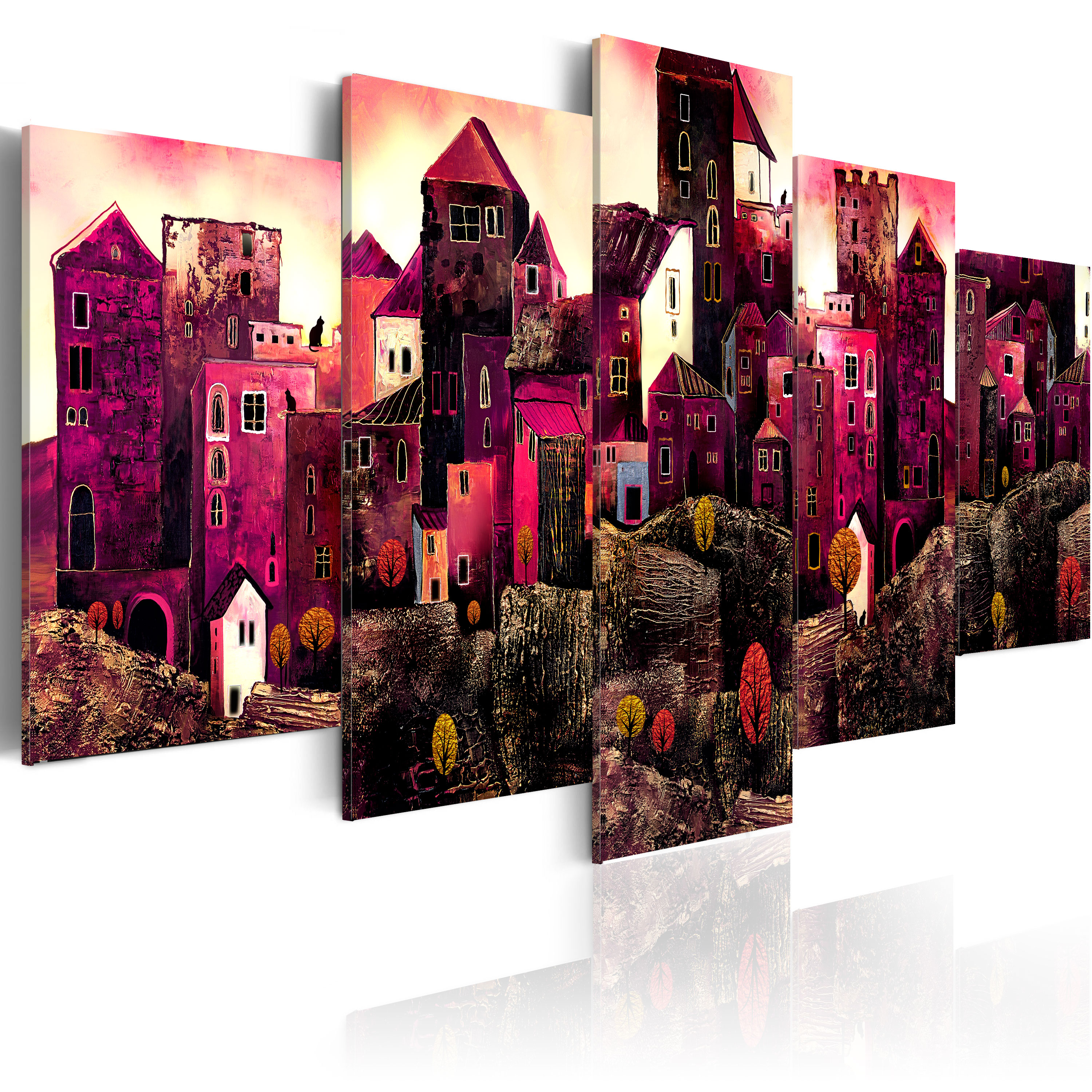 Canvas Print - City of dreams - 100x50