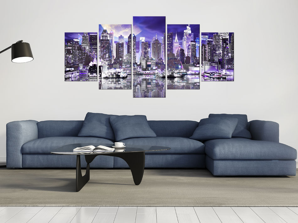 NEW YORK SKYLINE NYC STADT Wandbilder xxl Bilder Vlies Leinwand 030102-24 - Bild 11 von 23