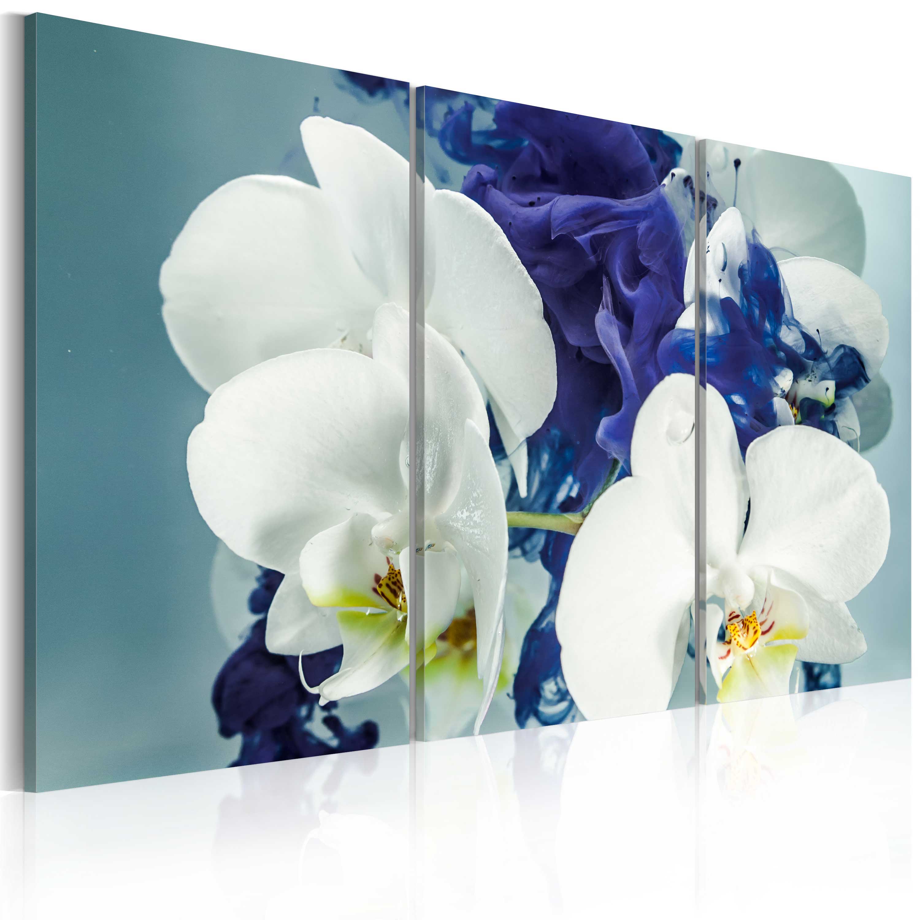Canvas Print - Chimerical orchids - 60x40