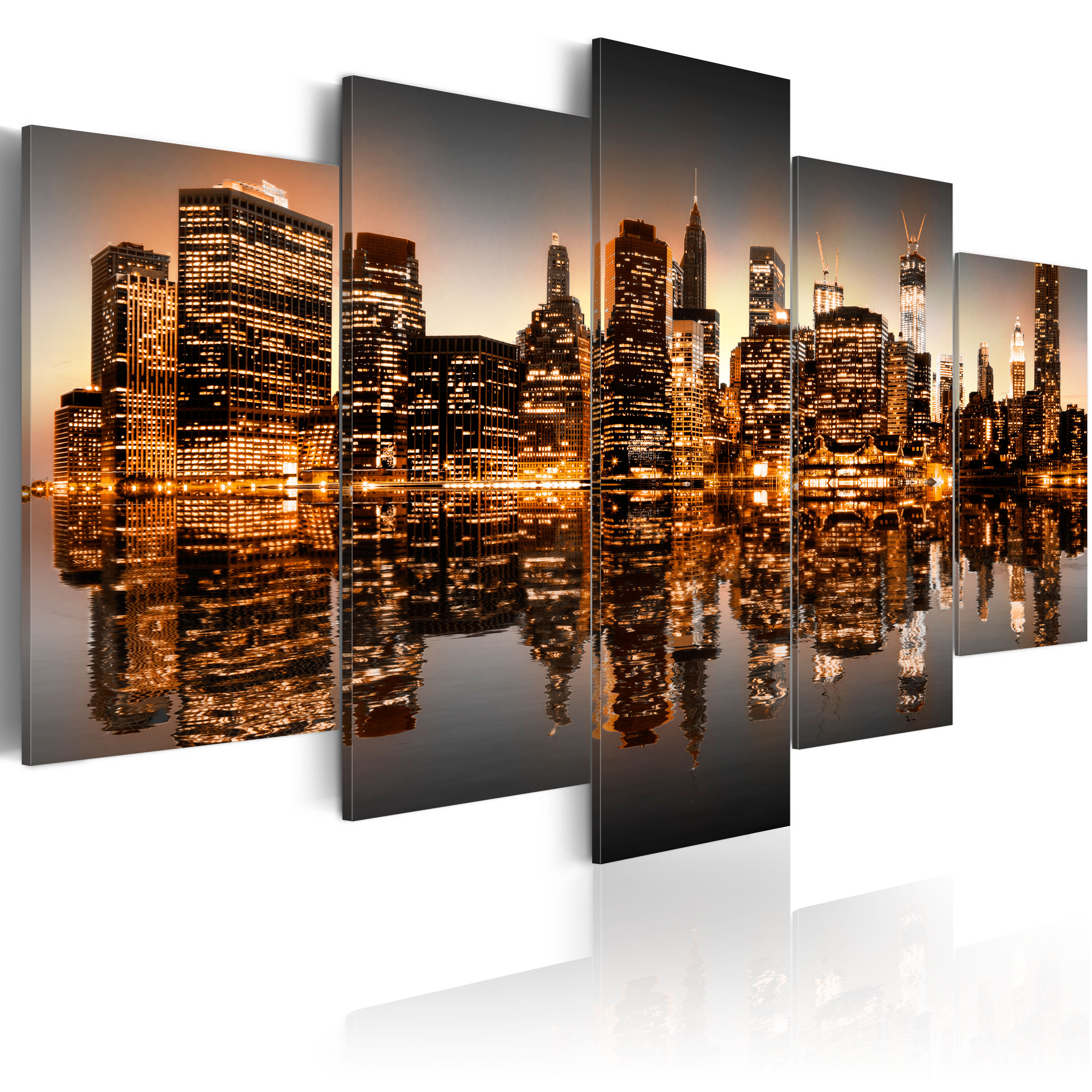 NEW YORK Canvas Print Framed Wall Art Picture Photo Image d-B-0154-b-a