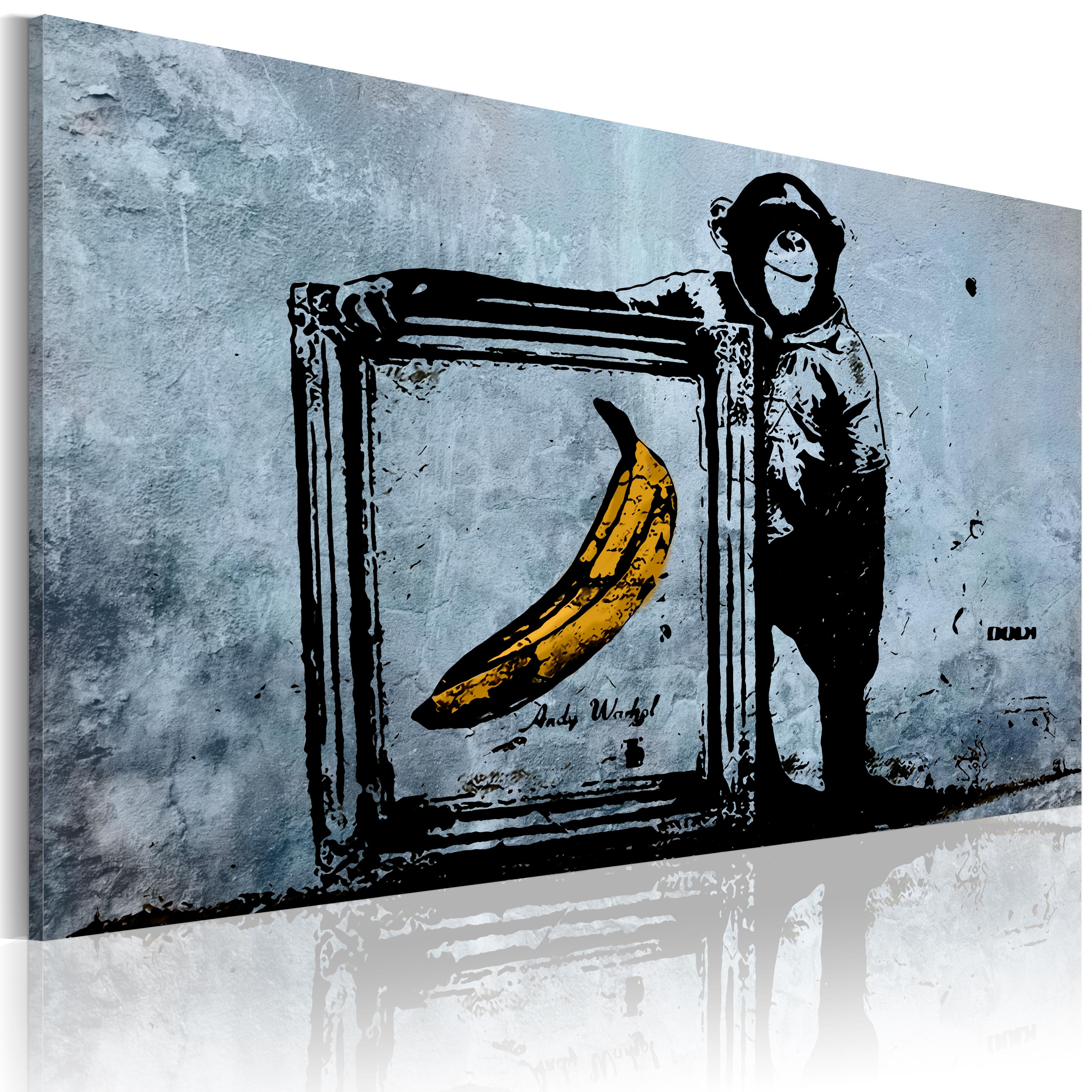 Canvas Print - Inspired by Banksy - 120x80