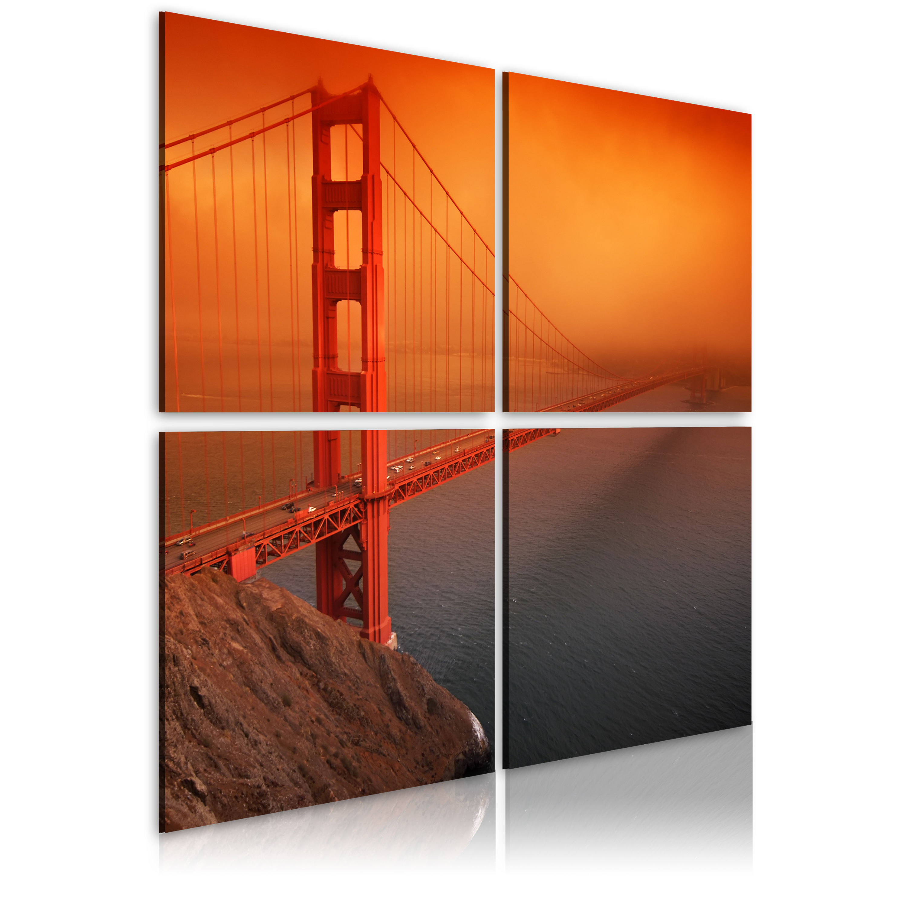 Canvas Print - San Francisco - Golden Gate Bridge - 40x40