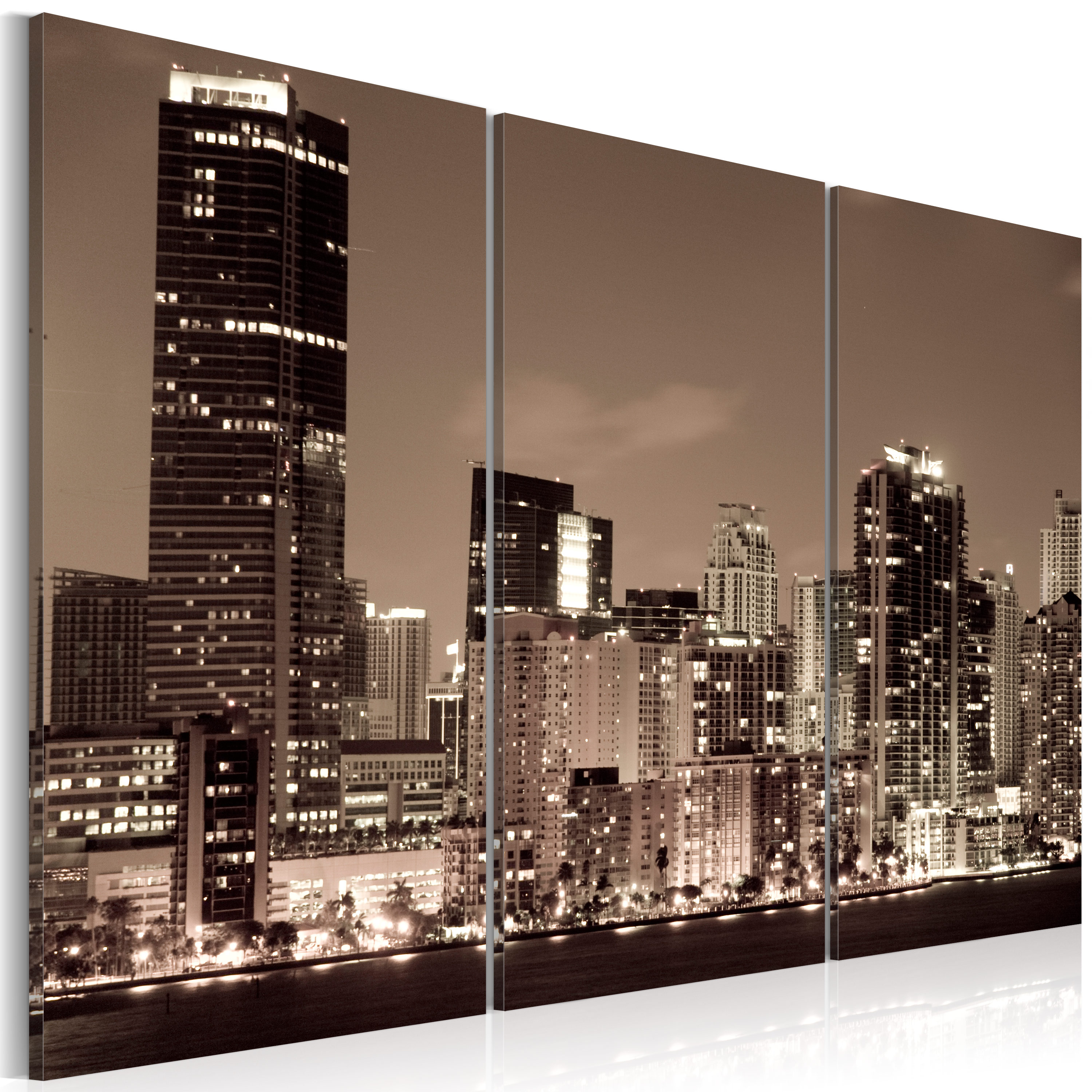 Canvas Print - Evening in Miami - 120x80