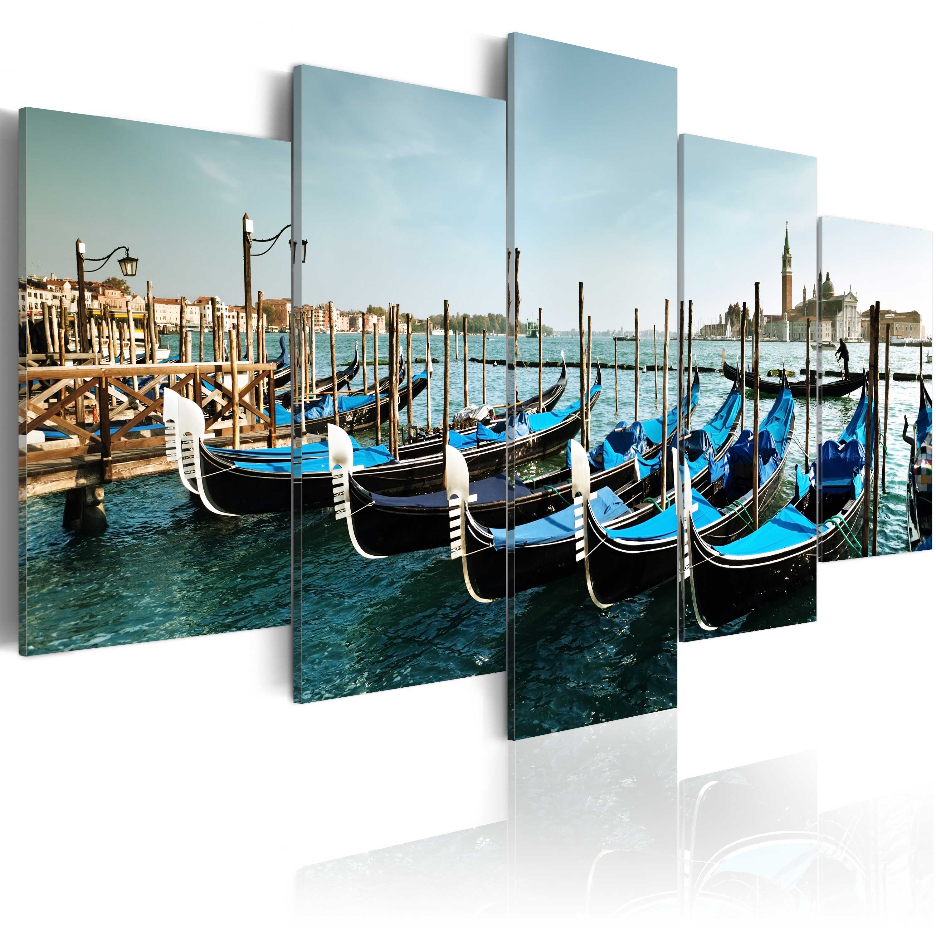Canvas Print - A canal in Venice - 200x100