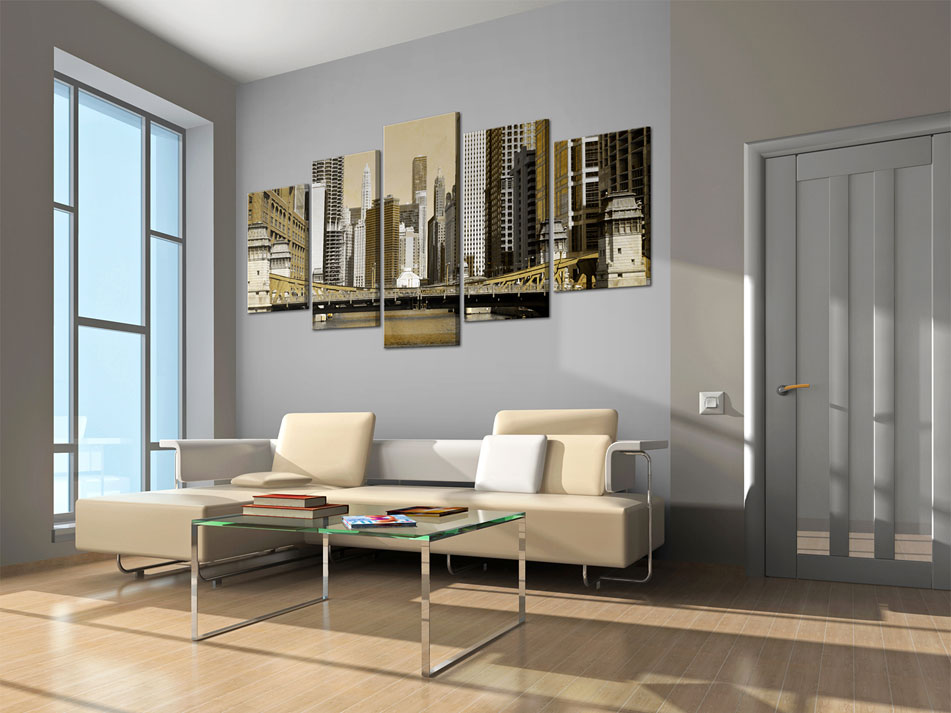 NEW YORK SKYLINE NYC STADT Wandbilder xxl Bilder Vlies Leinwand 030102-24 - Bild 13 von 23