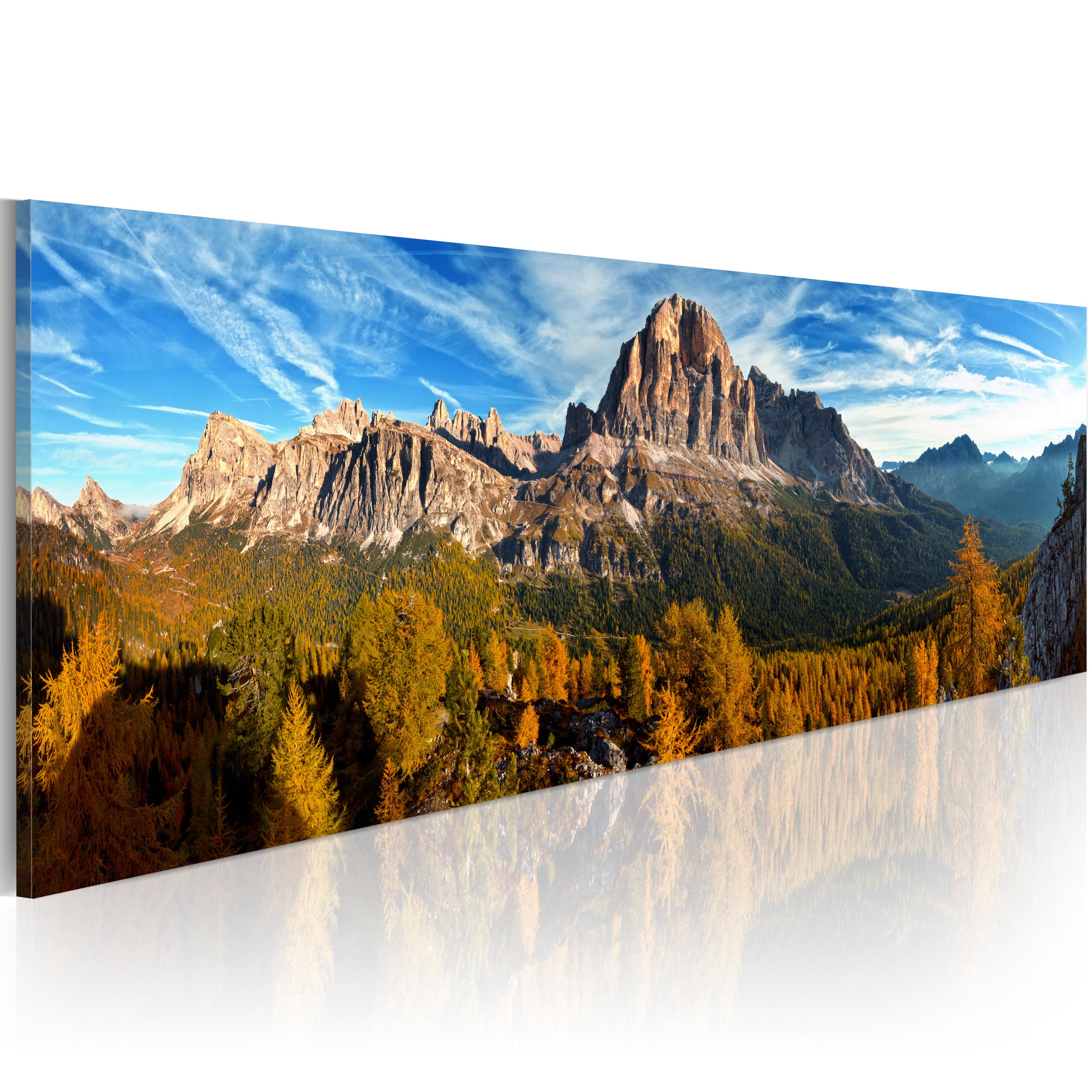 MOUNTAIN VIEW LANDSCAPE Canvas Print Framed Wall Art Picture Photo