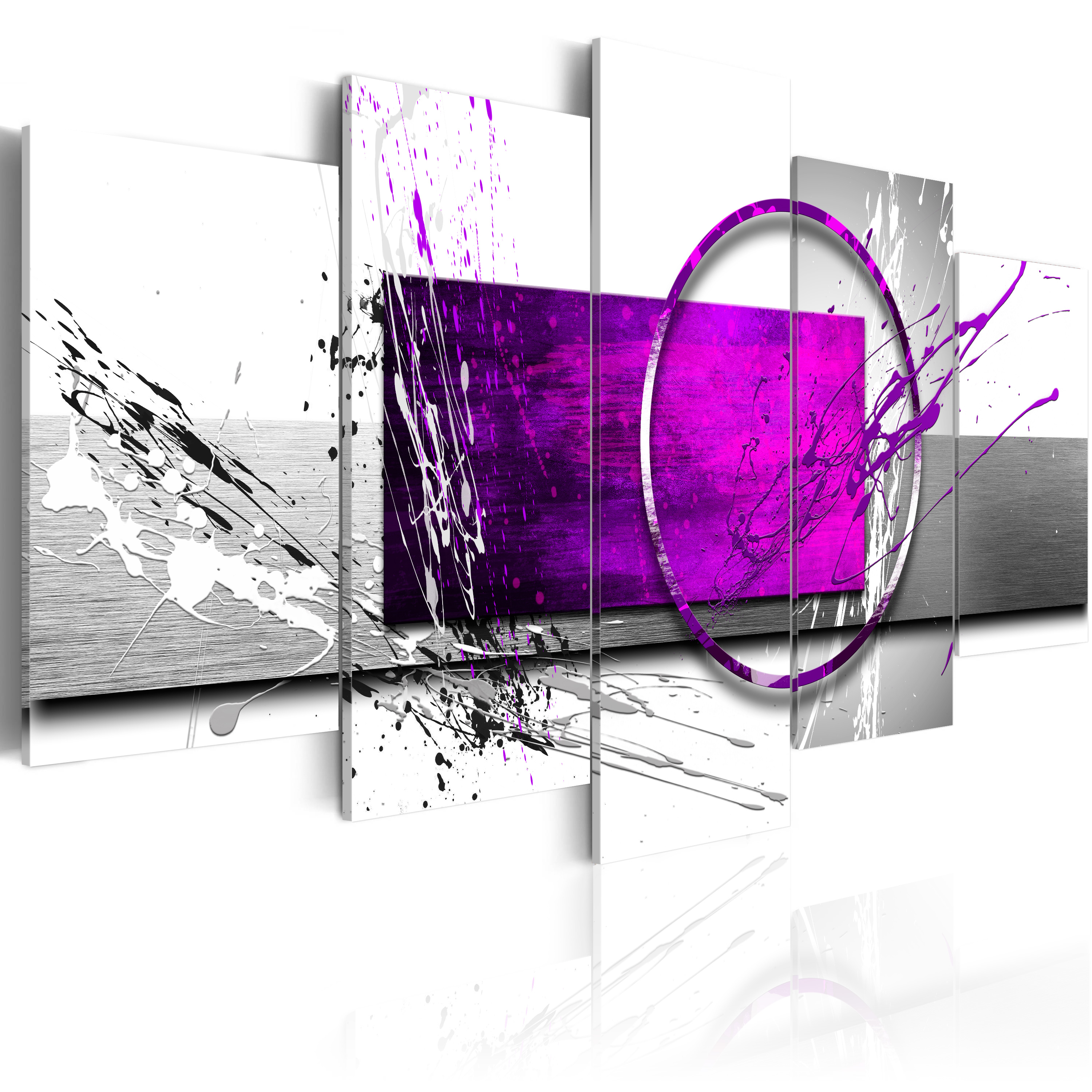 Canvas Print - Purple Expression - 100x50