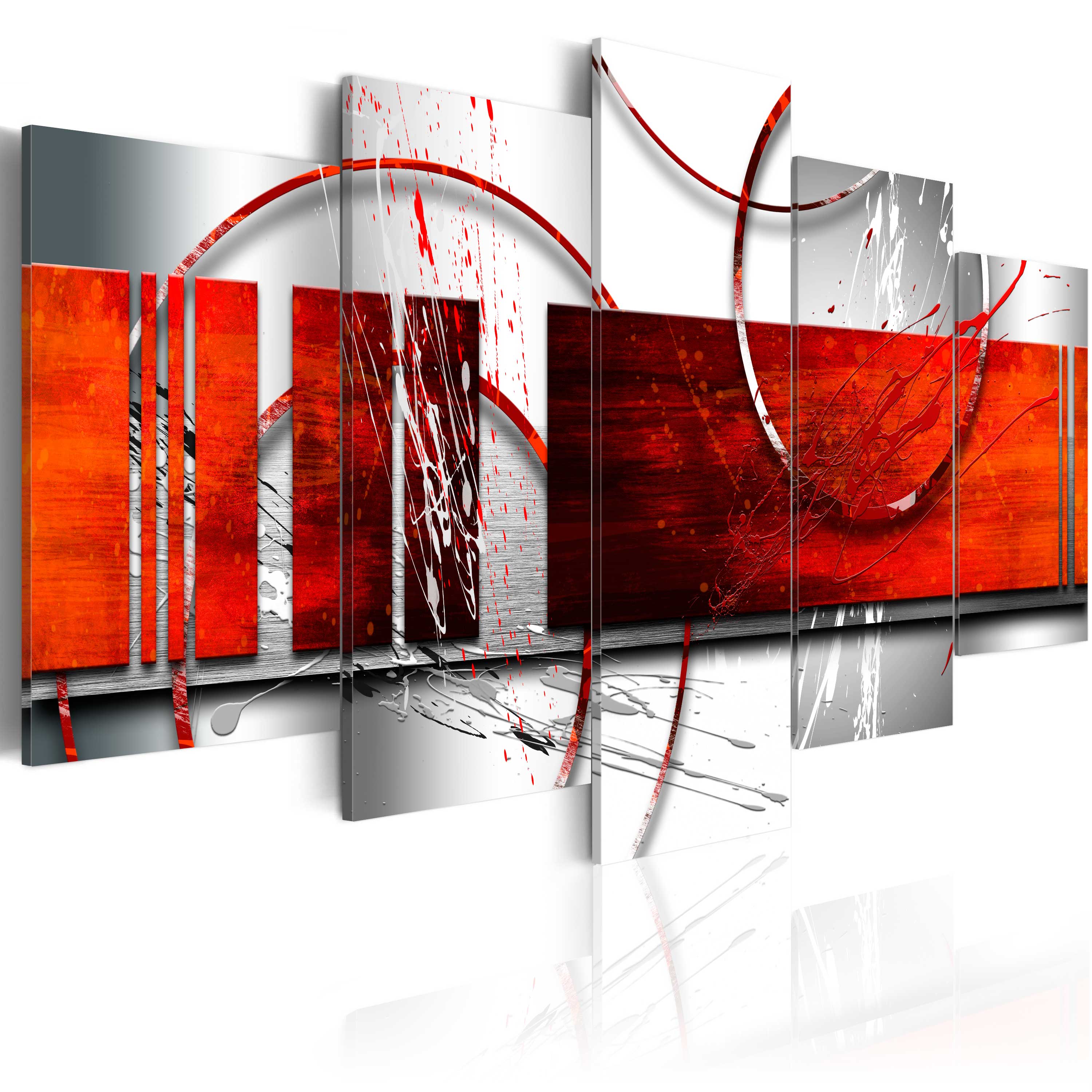 ABSTRACT Canvas Wall Art Image Photo Print a-A-0019-b-n