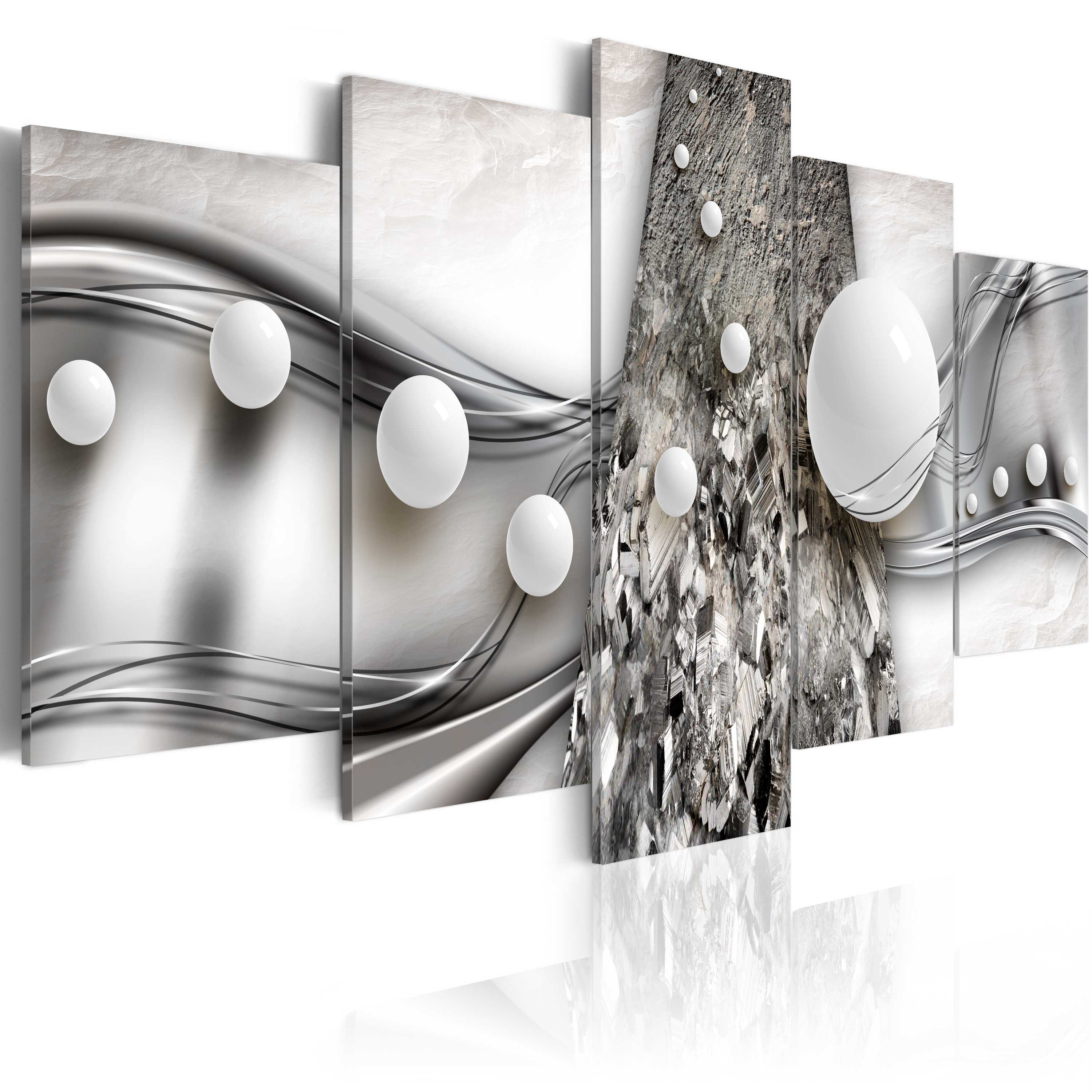 ABSTRACT Canvas Wall Art Image Photo Print a-A-0102-b-n