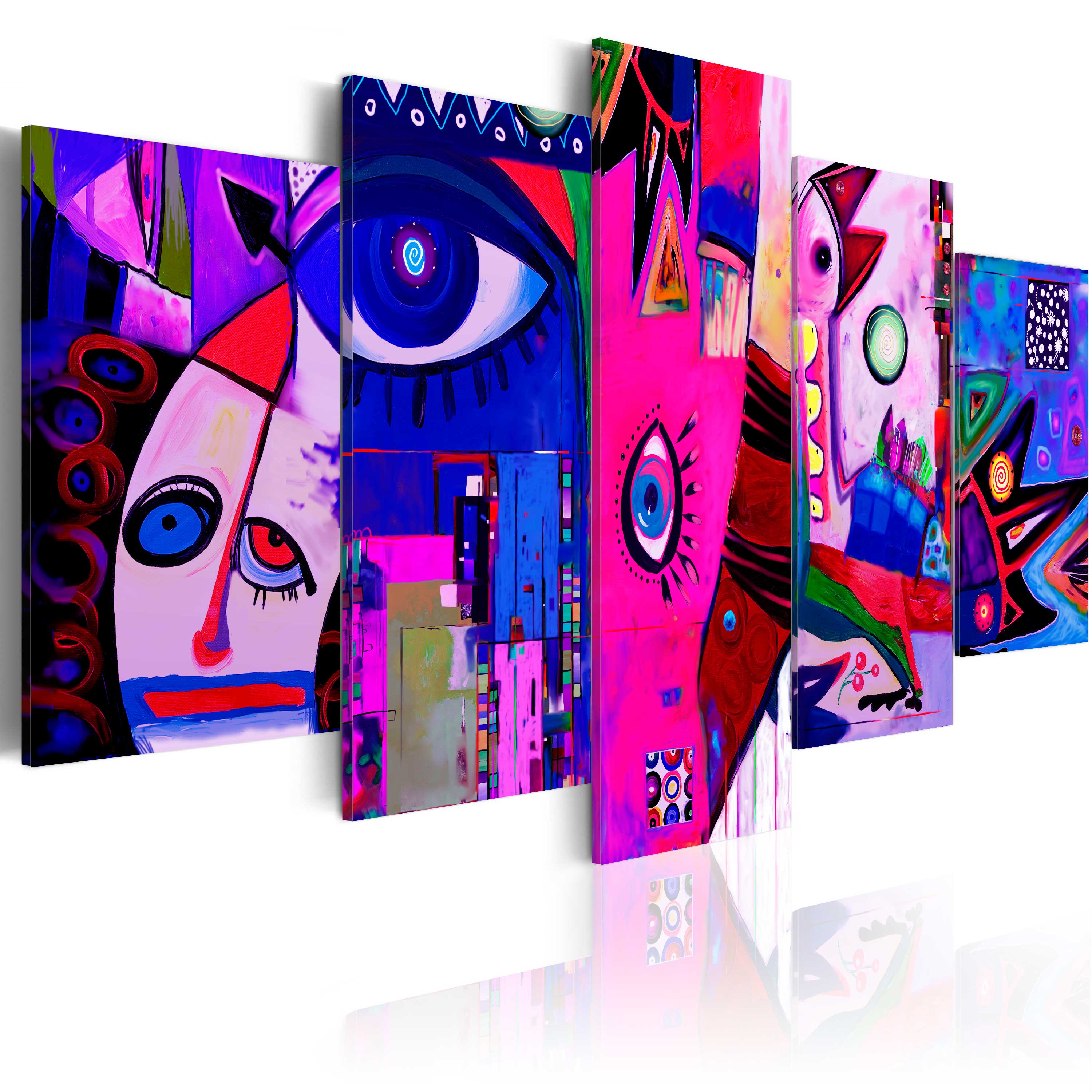 Canvas Print - Pink circus - 200x100
