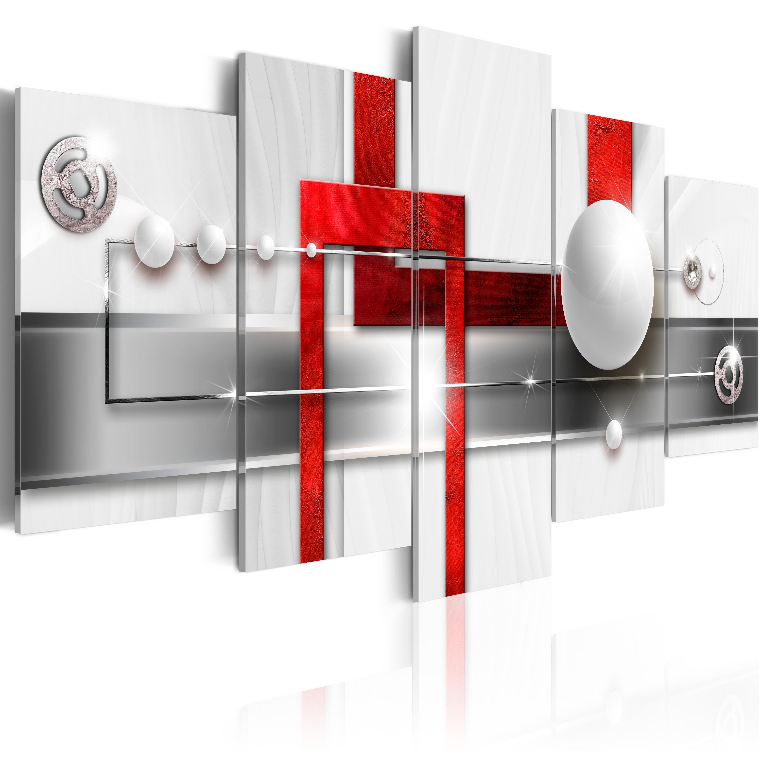 ABSTRACT Canvas Wall Art Image Photo Print a-A-0223-b-n