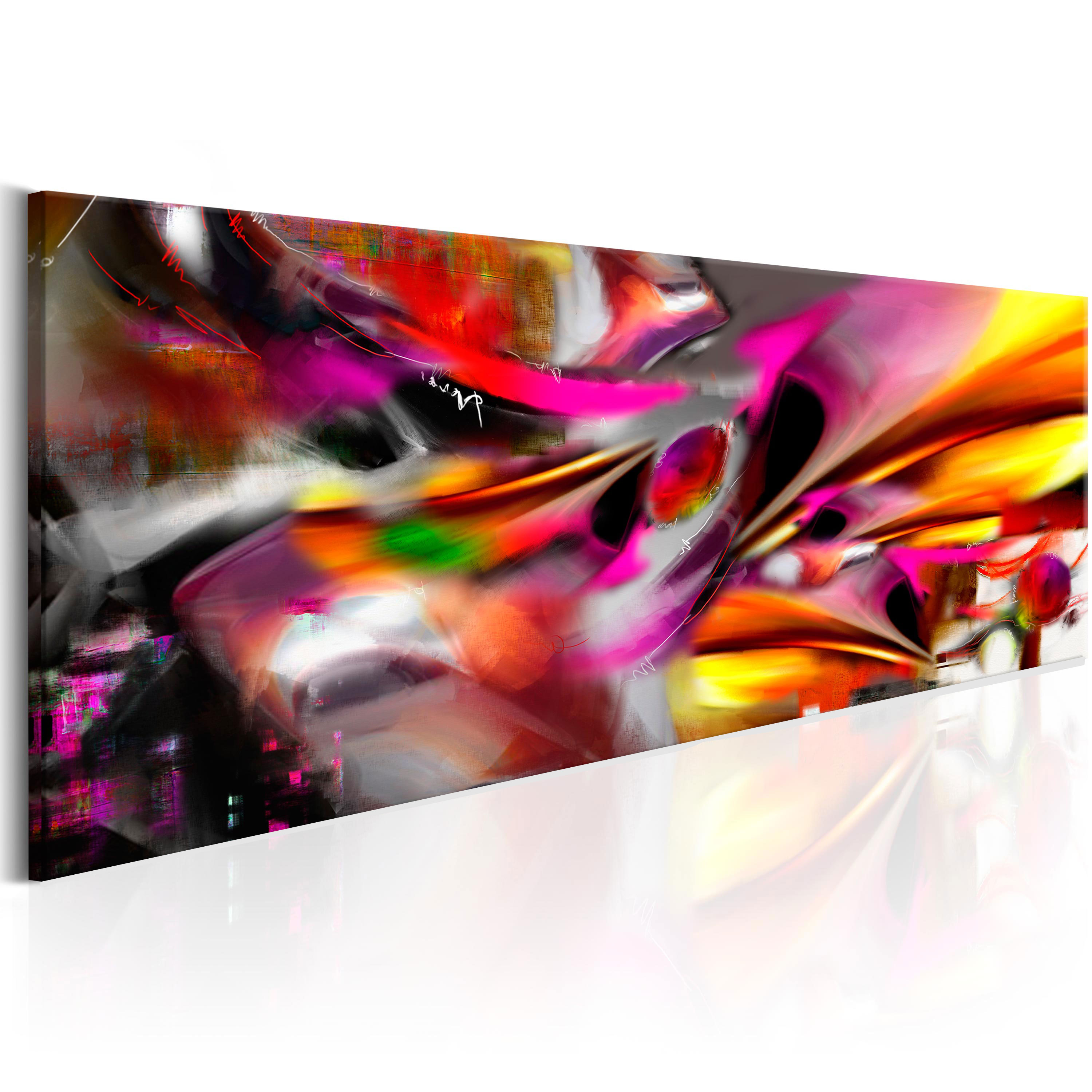 Canvas Print - Fiery Expression - 120x40