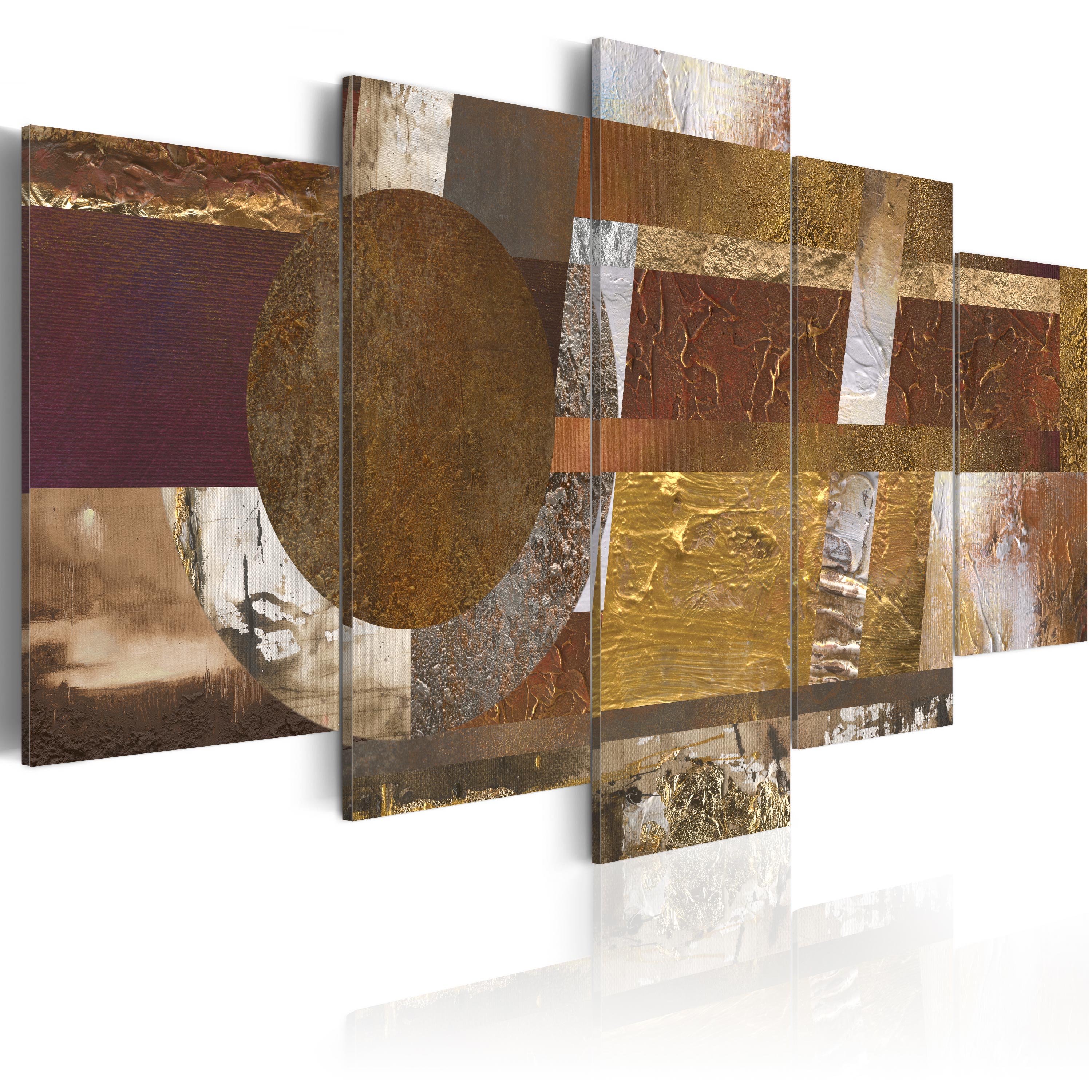 ABSTRACT Canvas Wall Art Image Photo Print a-A-0235-b-n