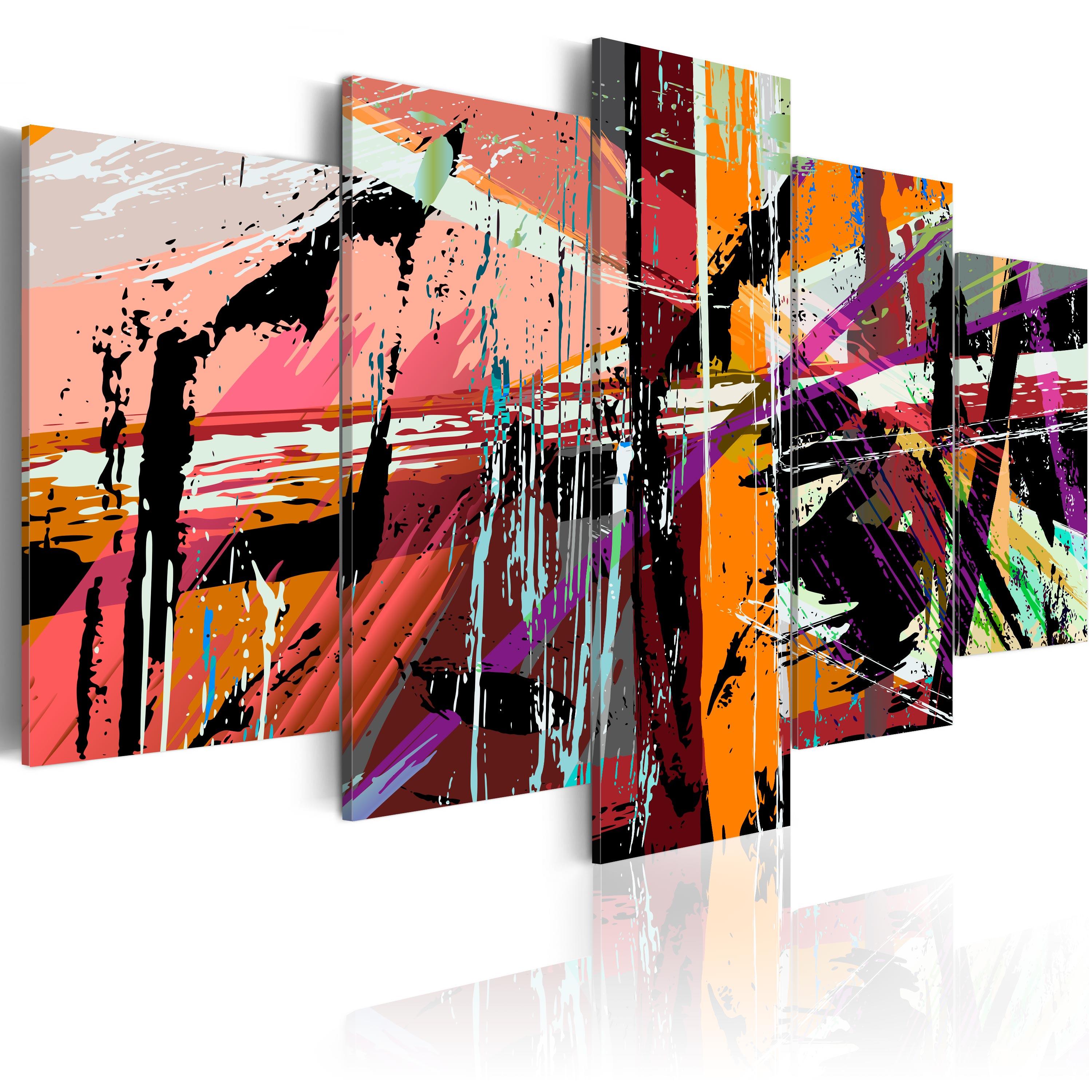 Canvas Print - Artistic Madness - 100x50