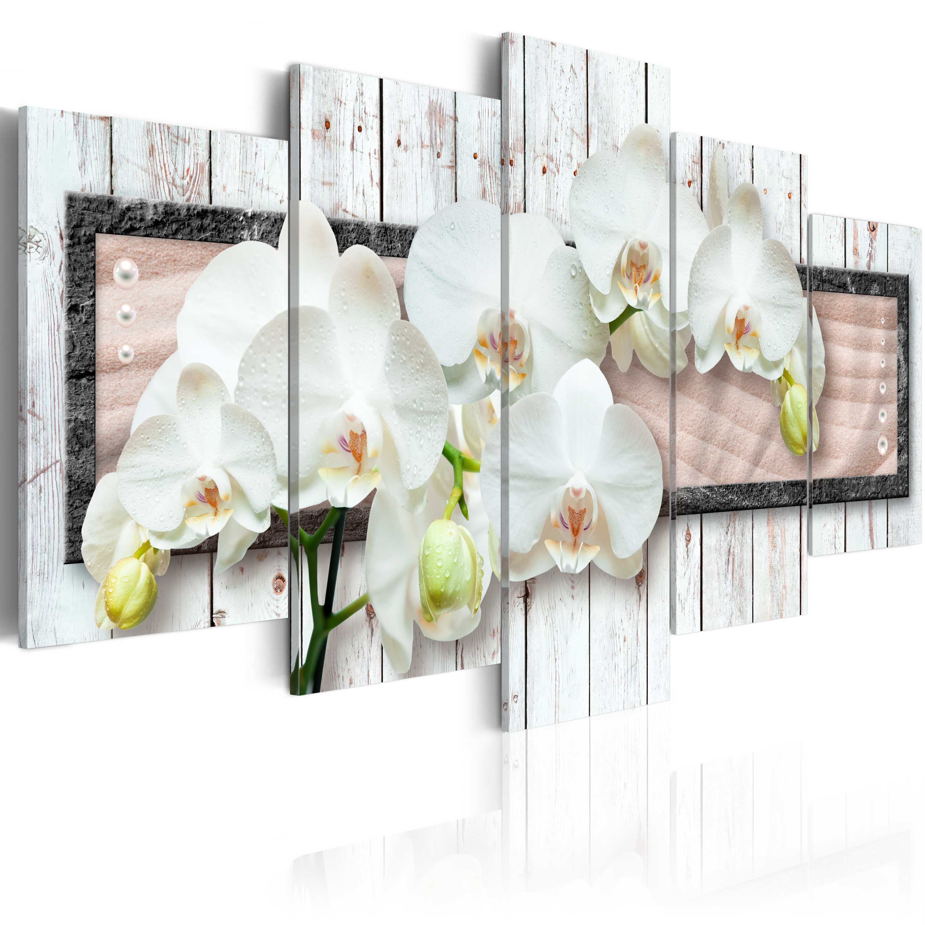 WANDBILDER Blumen Orchidee VLIES LEINWAND BILD XXL BILDER KUNSTDRUCK 401414P