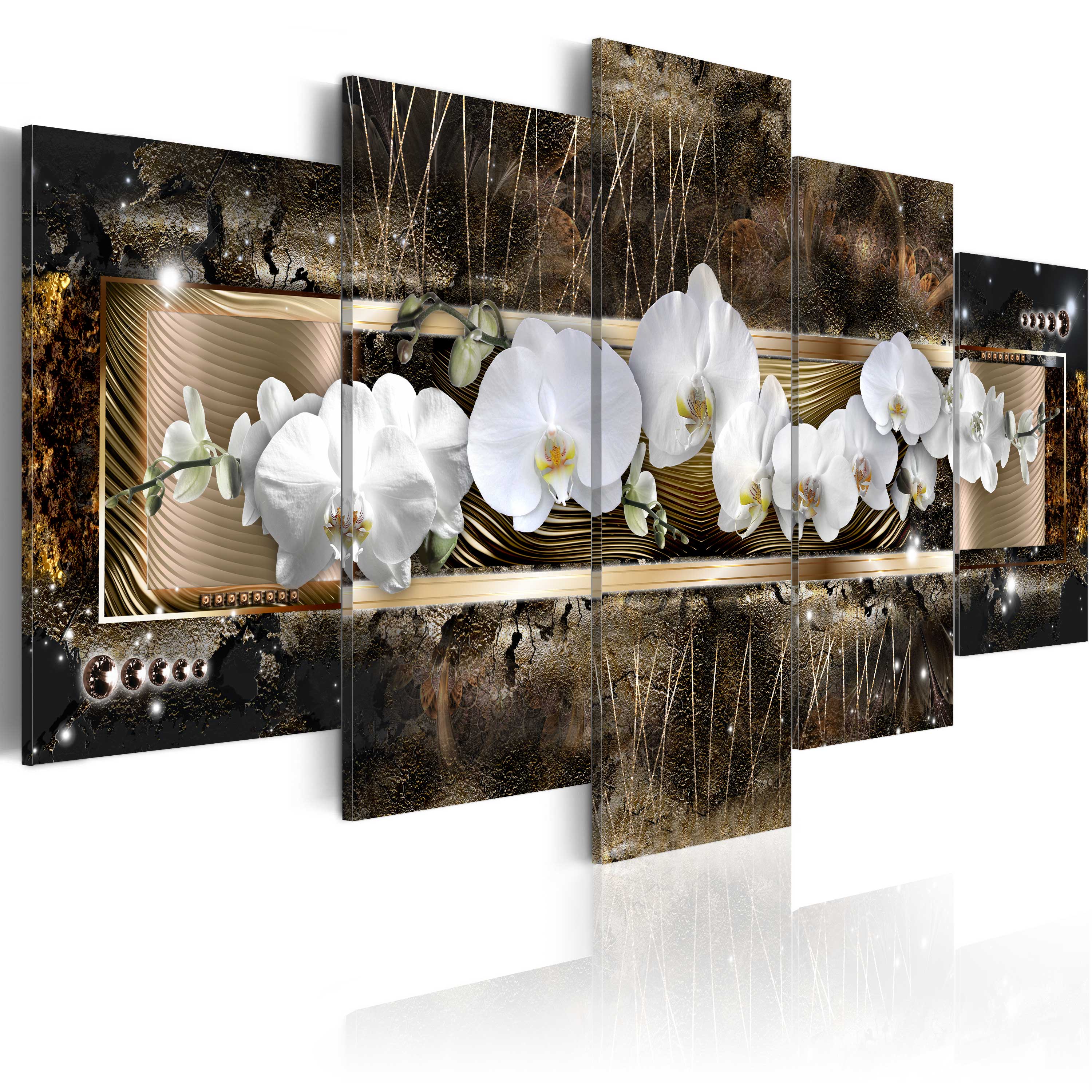 Canvas Print - The dream of a orchids - 100x50