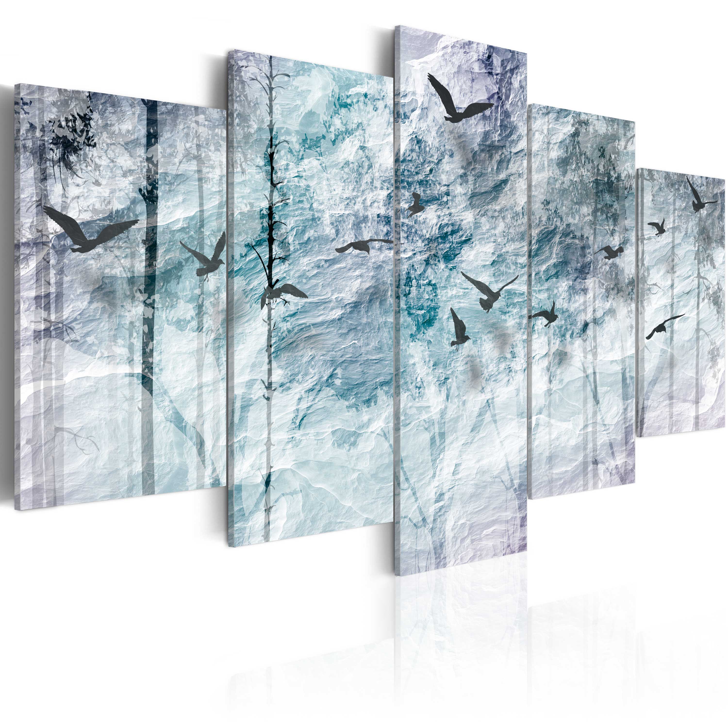Canvas Print - Blue Forest - 100x50