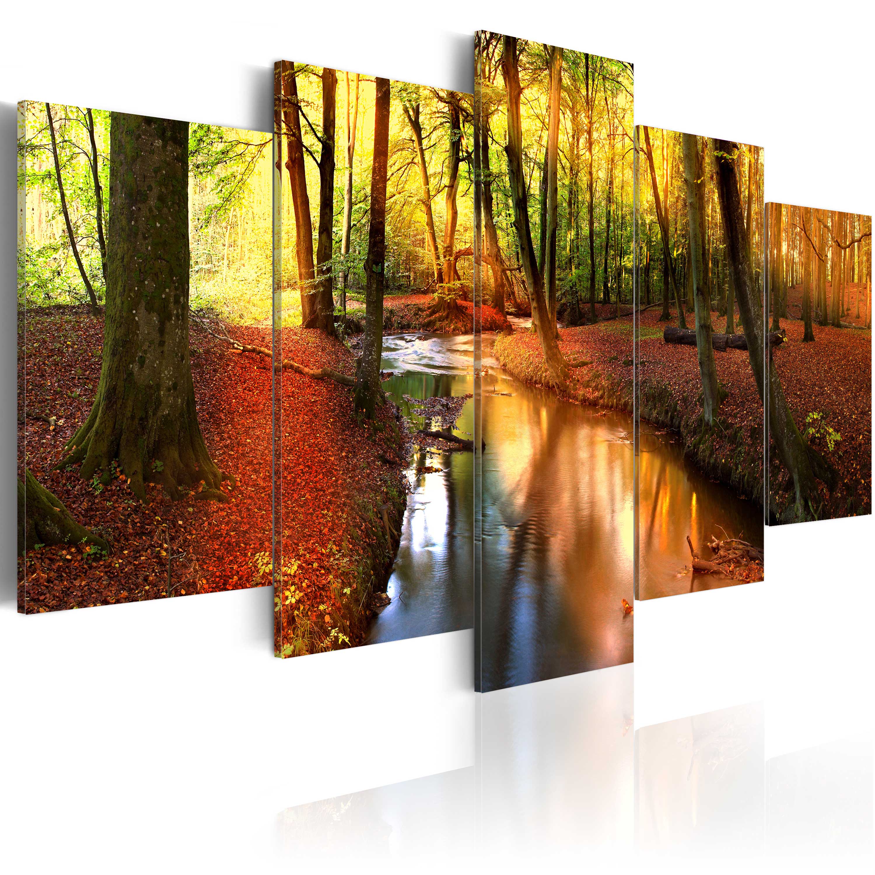 Canvas Print - Silent forest - 200x100