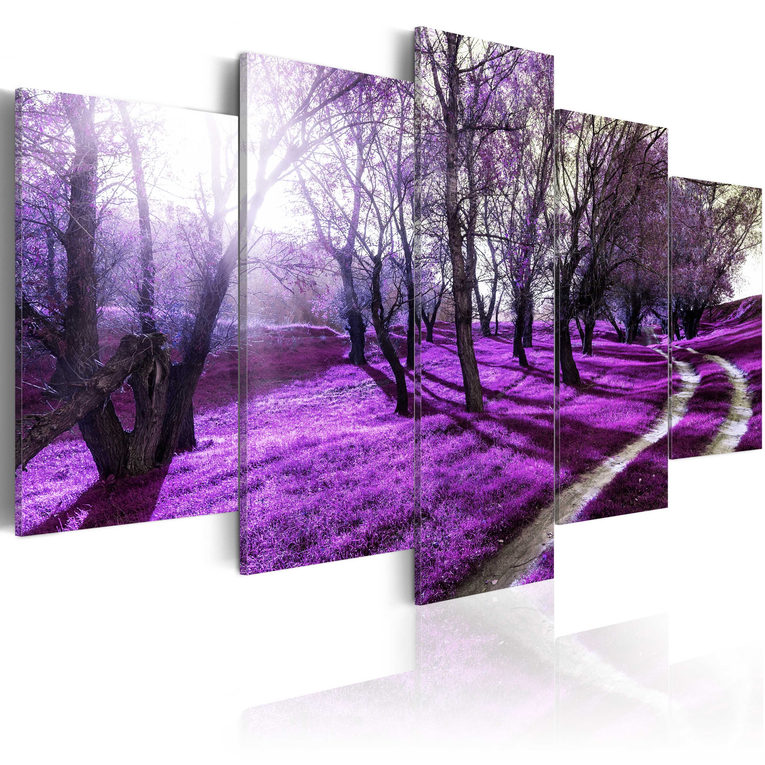 Canvas Print - Lavender orchard - 100x50