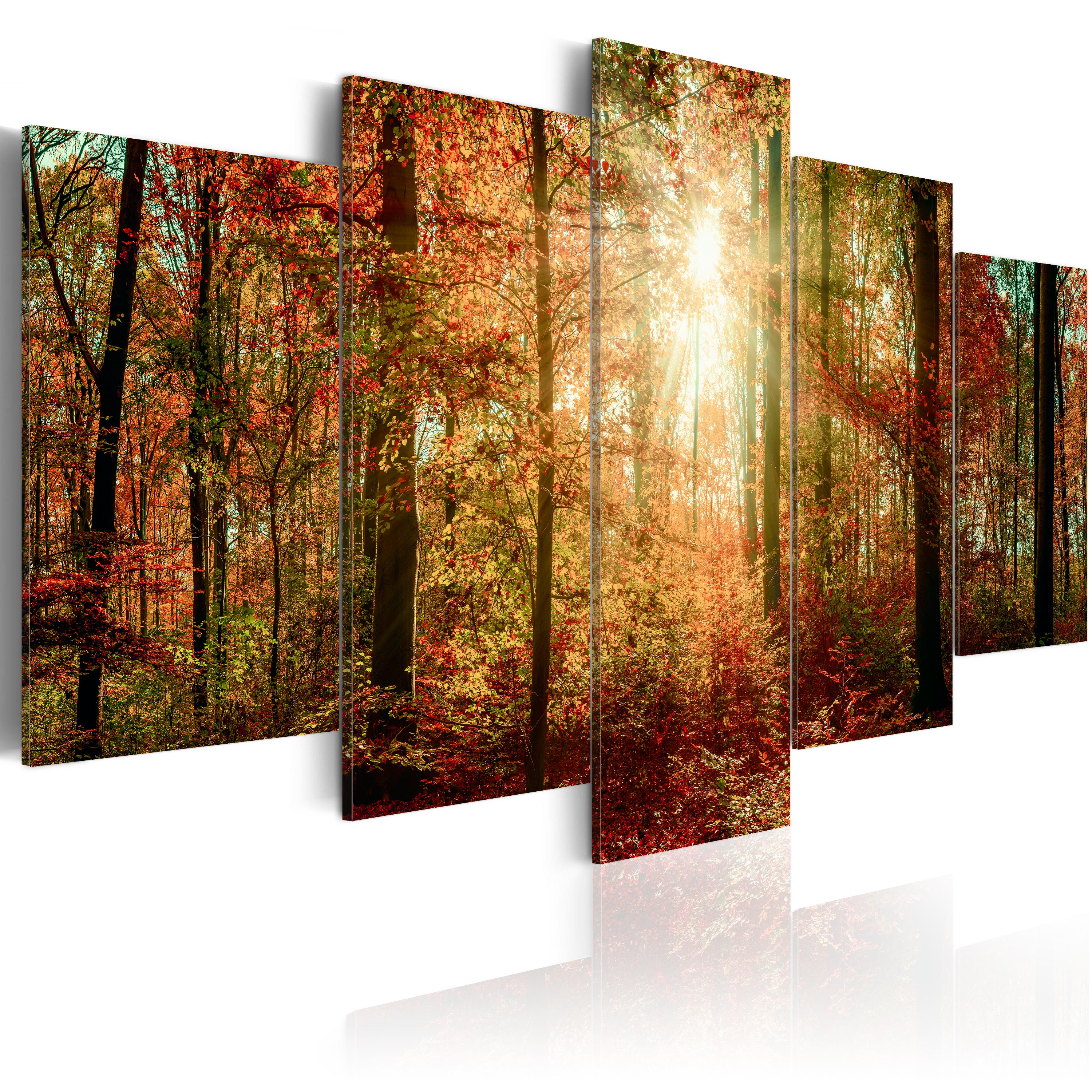 Canvas Print - Autumn Wilderness - 100x50