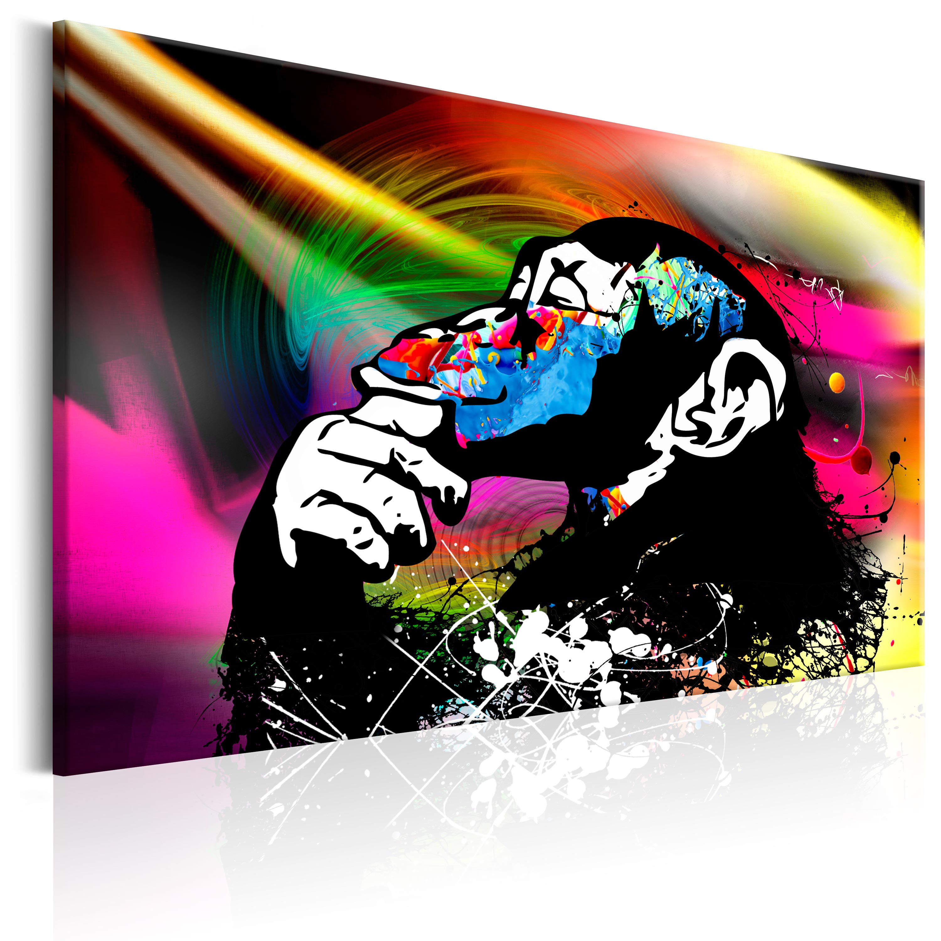 Canvas Print - Monkey Disco - 120x80
