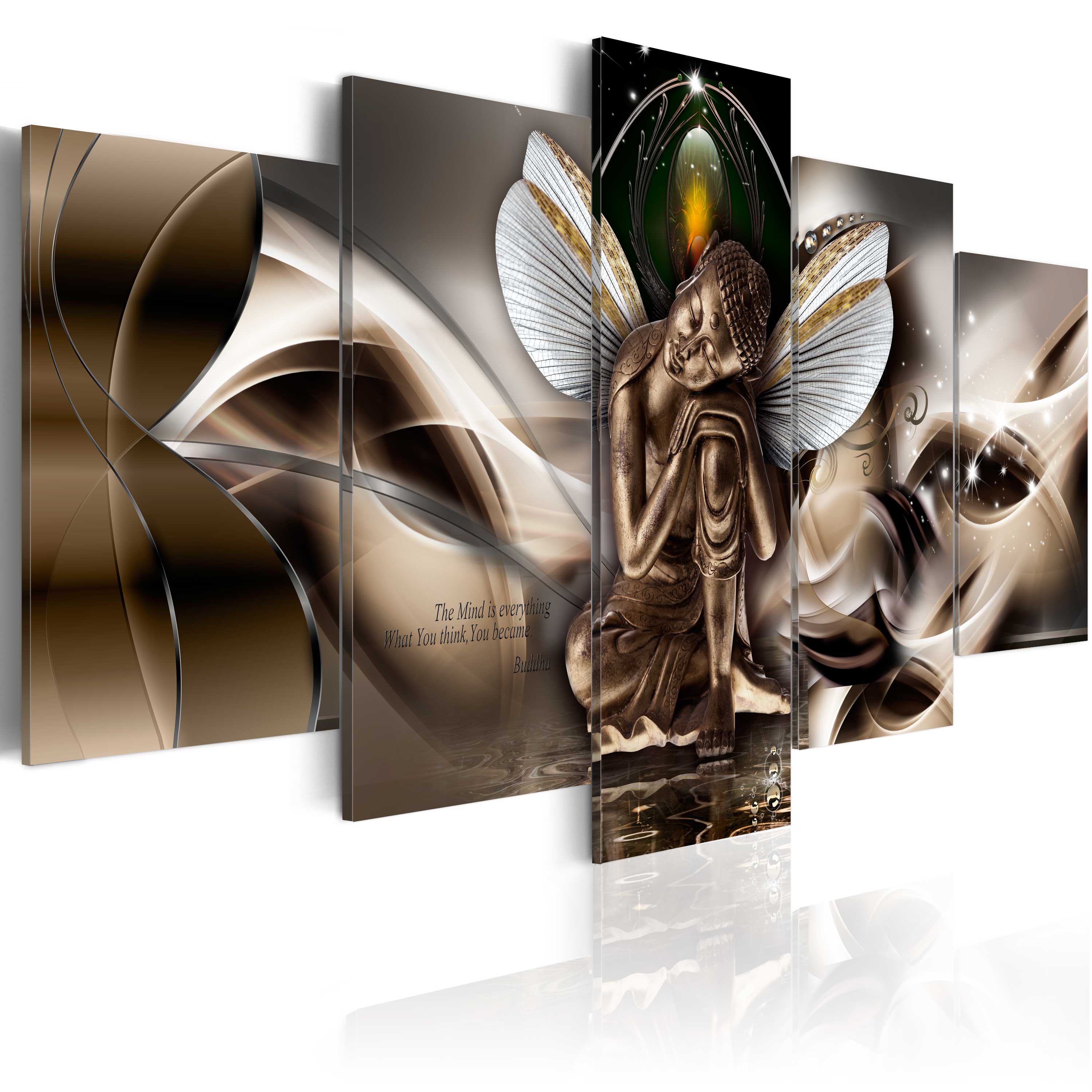 Canvas Print - Winged Buddha - 200x100