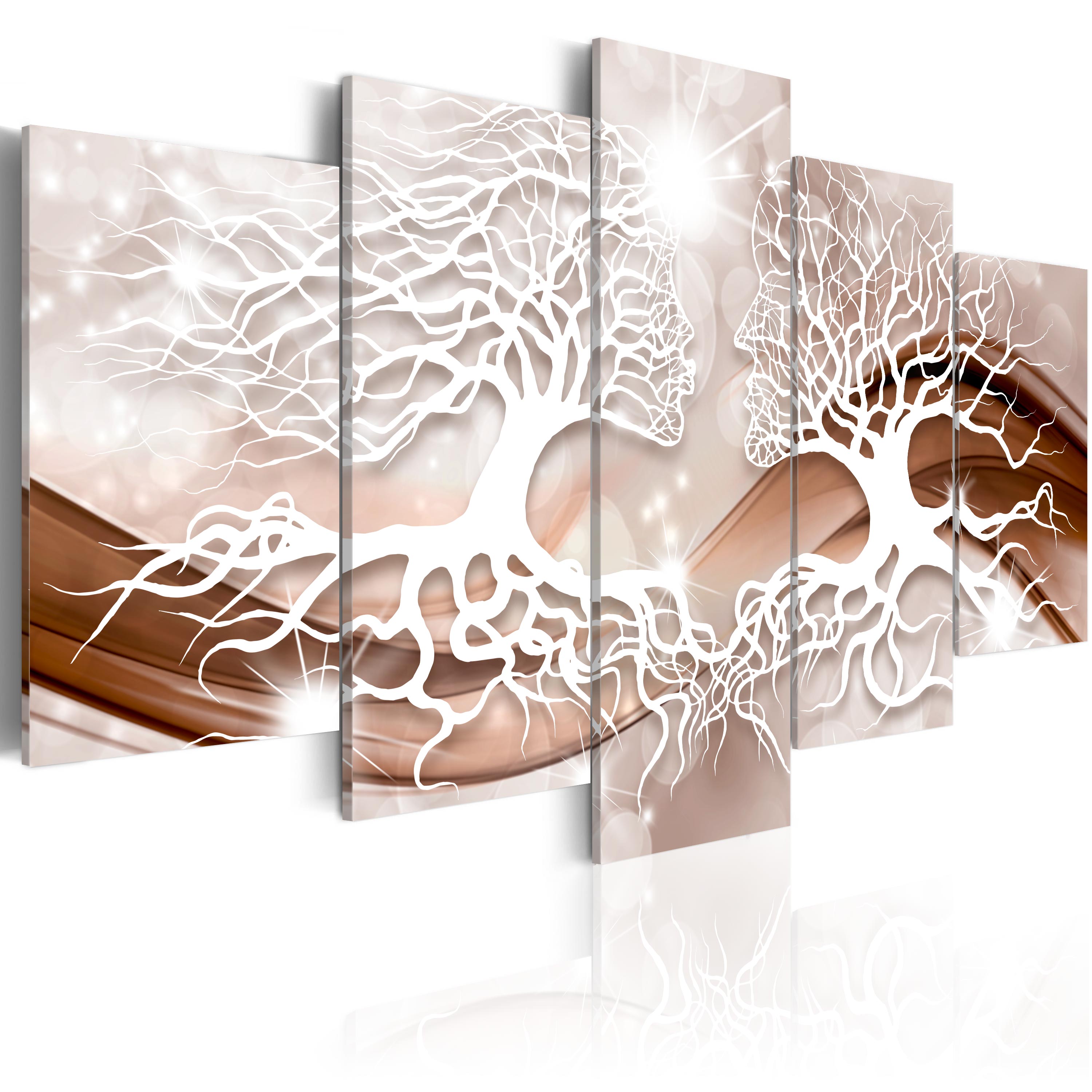 TREE ABSTRACT Canvas Prints Wall Art Photo Painting Non-Woven a-A-0104-b-m