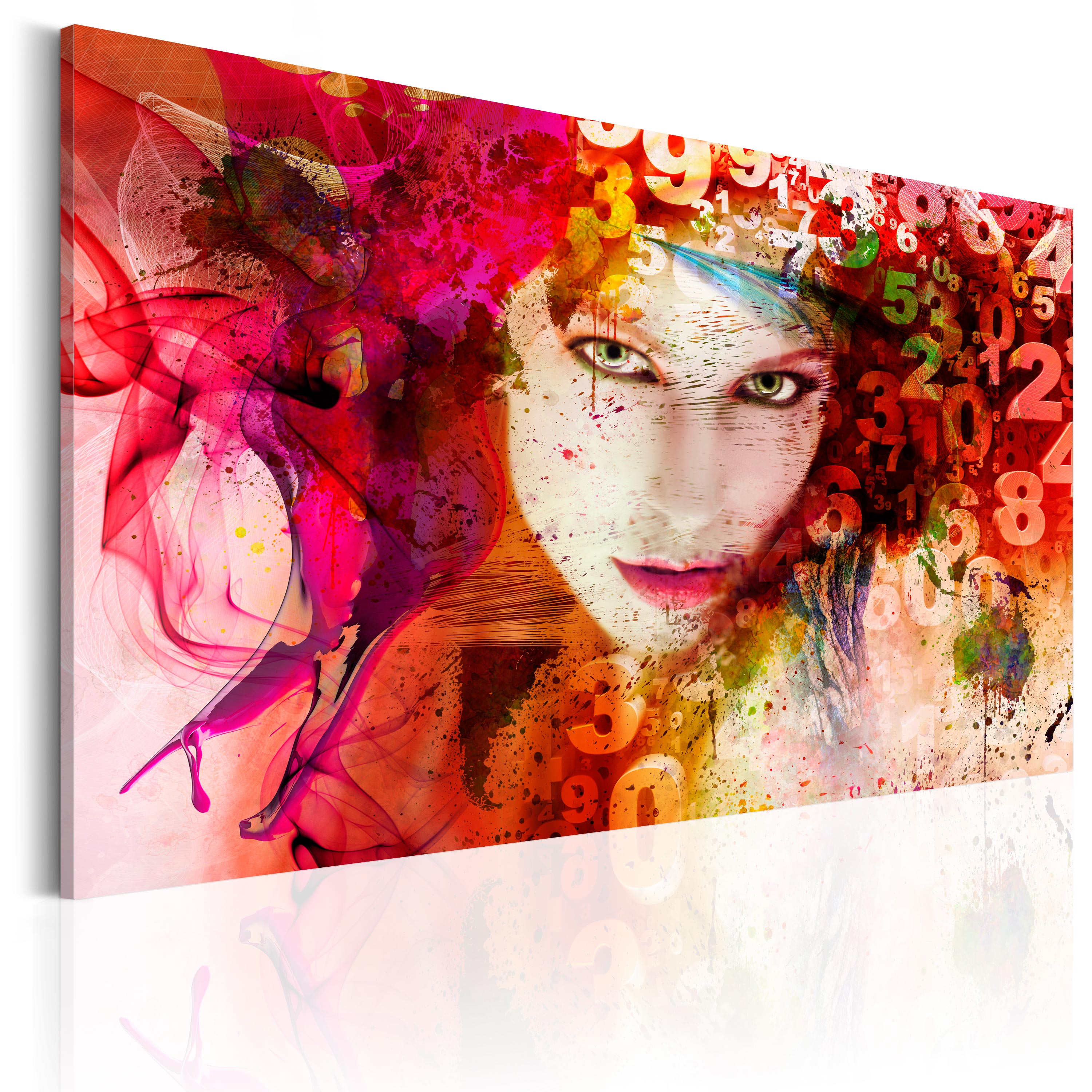 Canvas Print - Woman is a Riddle - 60x40