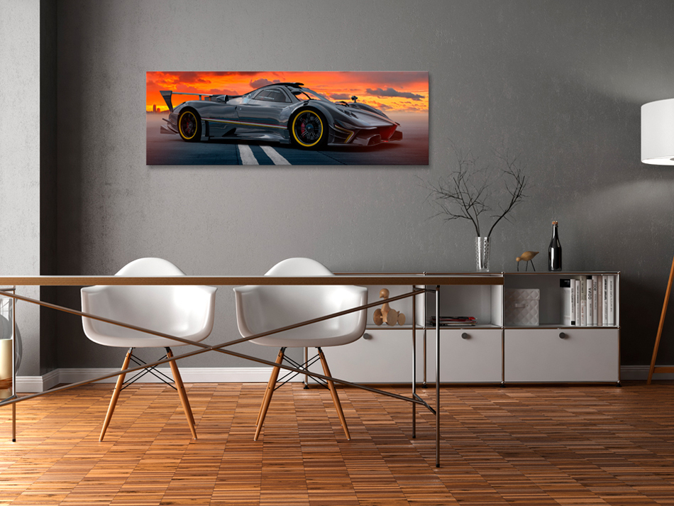 Canvas Print Sport Car Framed Wall Art Picture Image i-B-0022-b-a