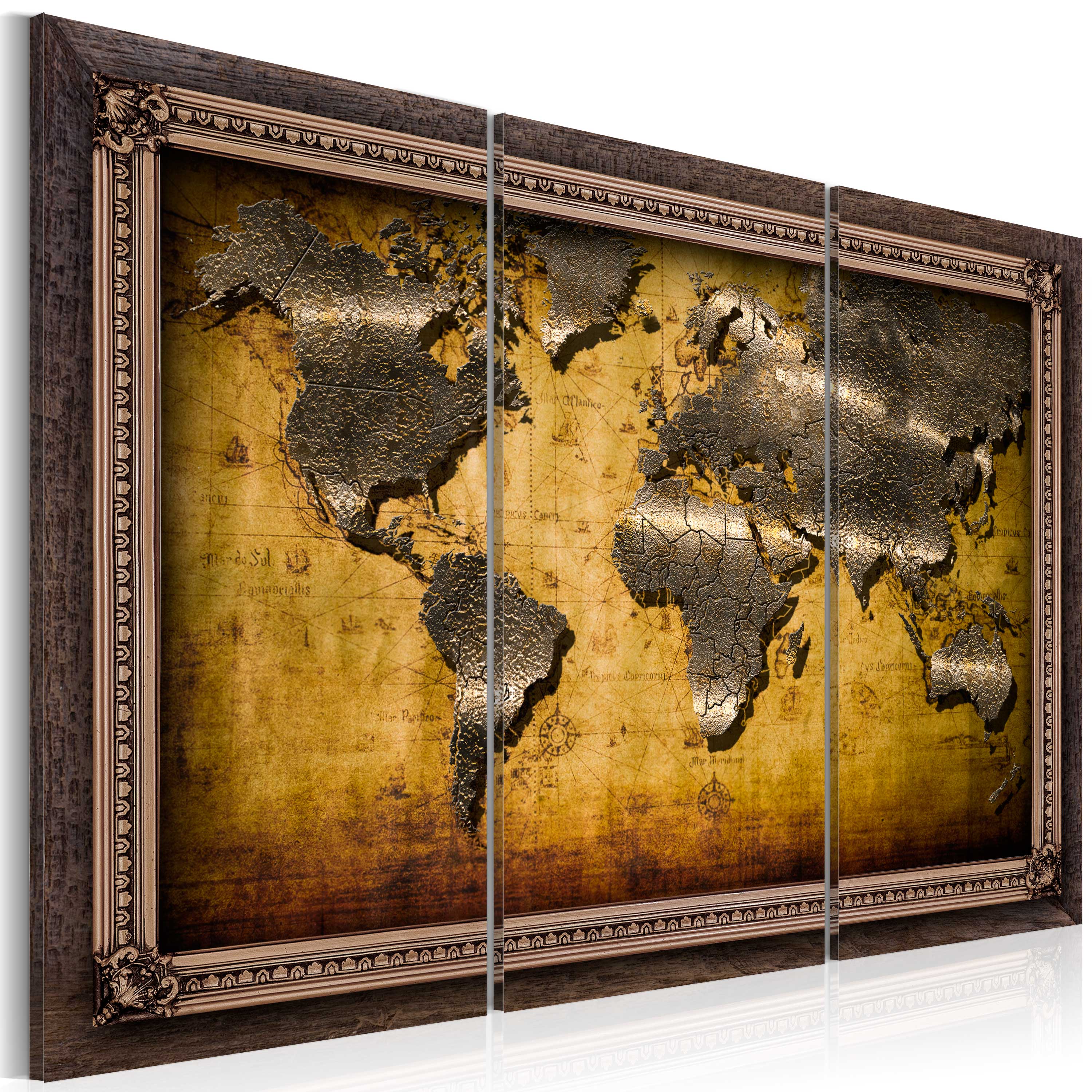 Canvas Print - The World in a Frame - 120x80