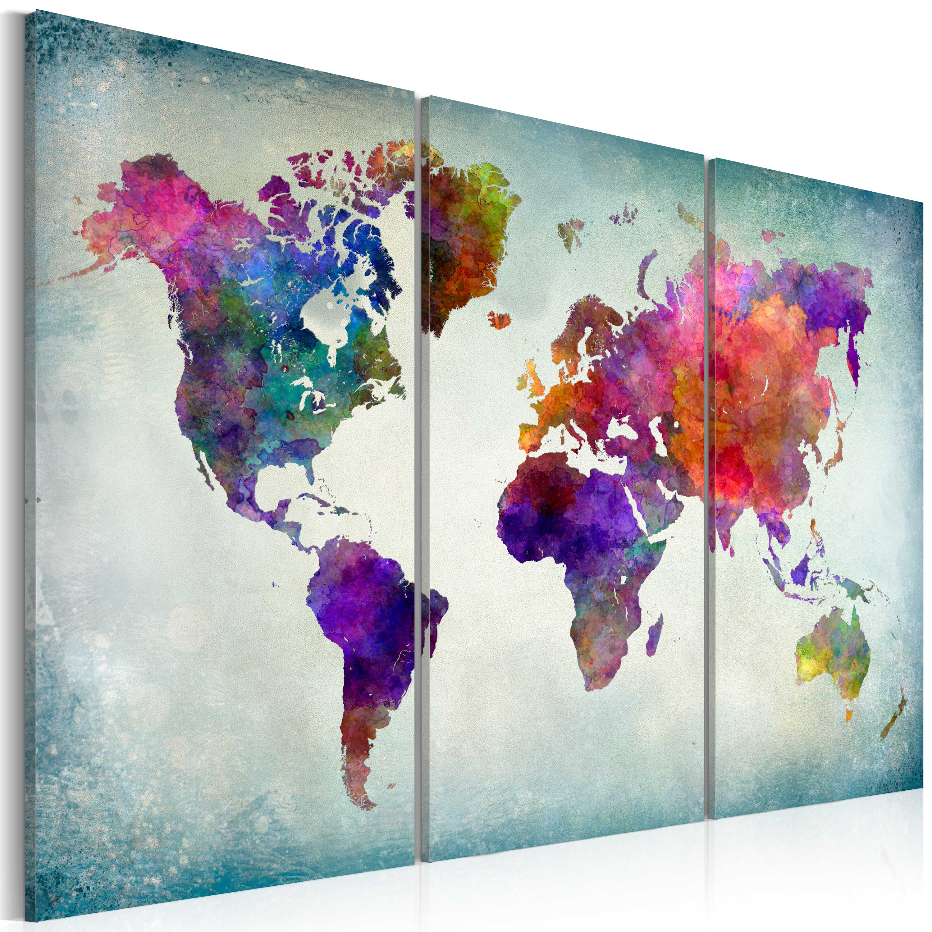 Canvas Print - World in Colors - 90x60