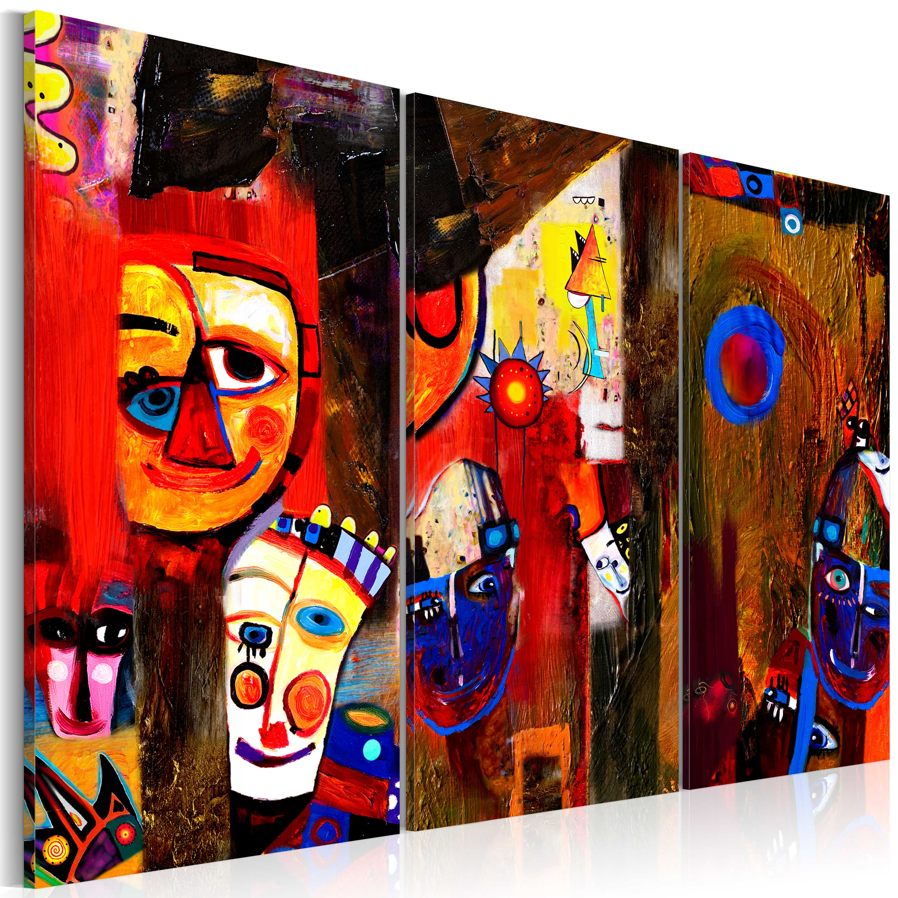 Handmade painting - Abstract Carnival - 120x80