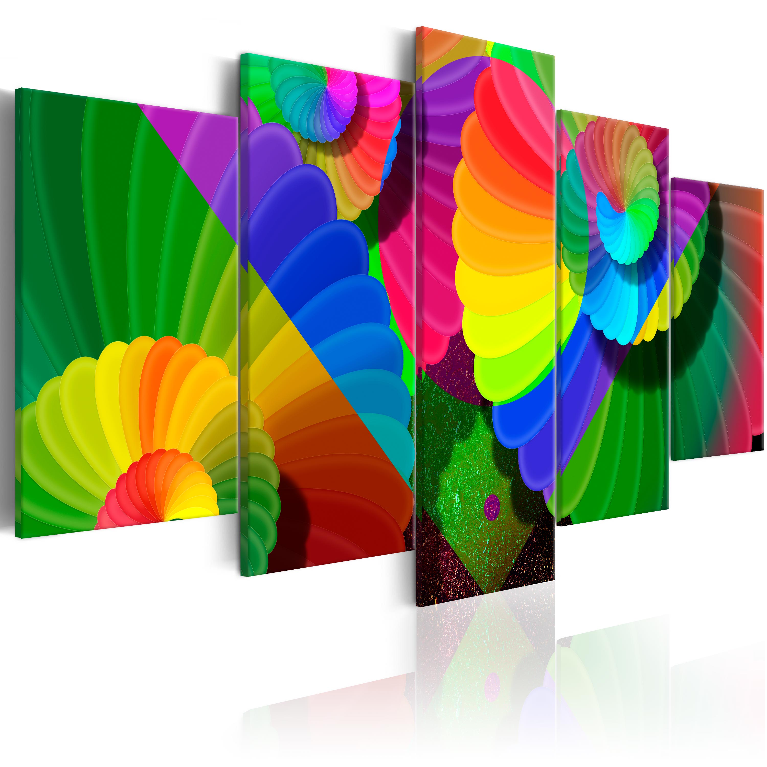Canvas Print - Twisted Colours - 100x50