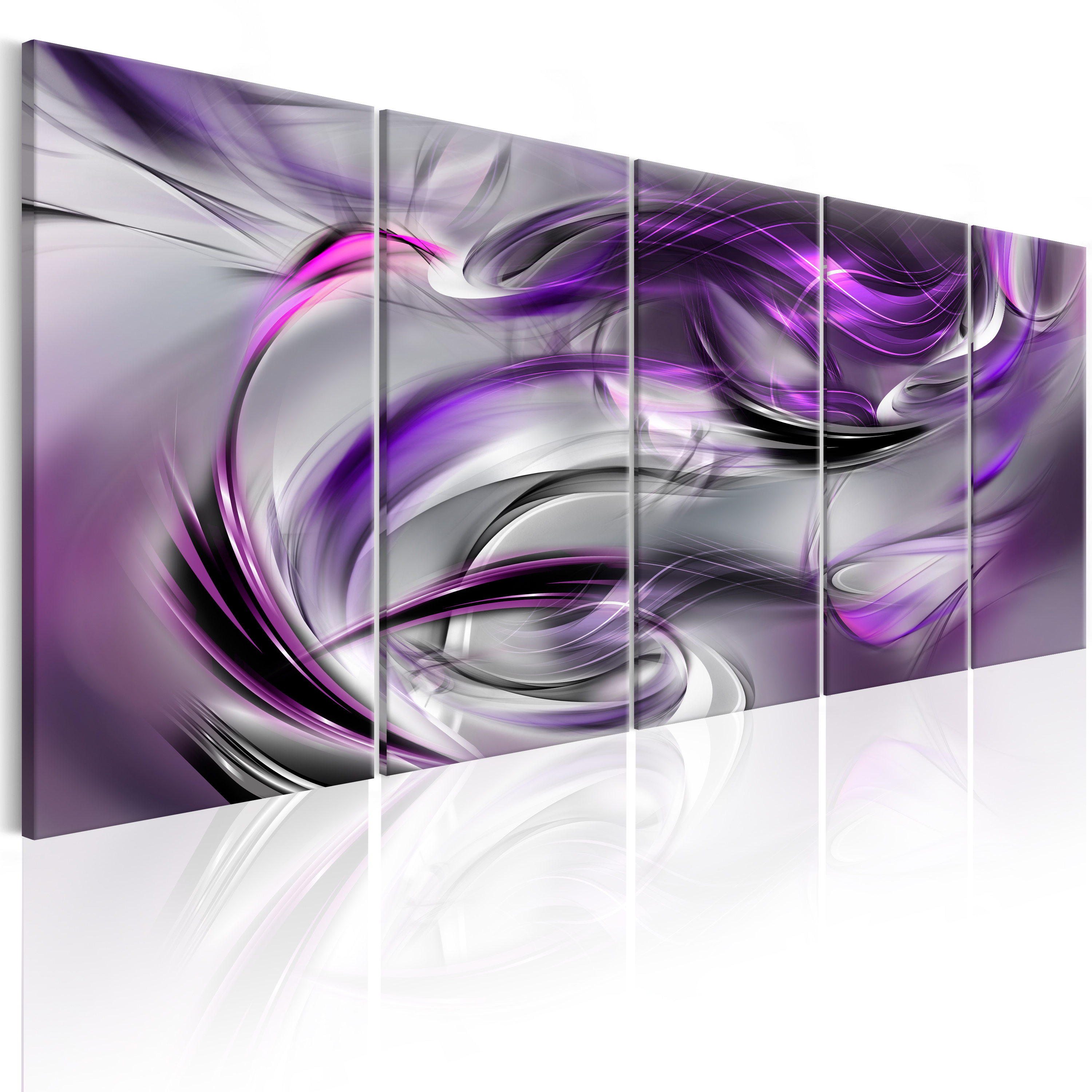 Canvas Print - Purple Gale - 200x80