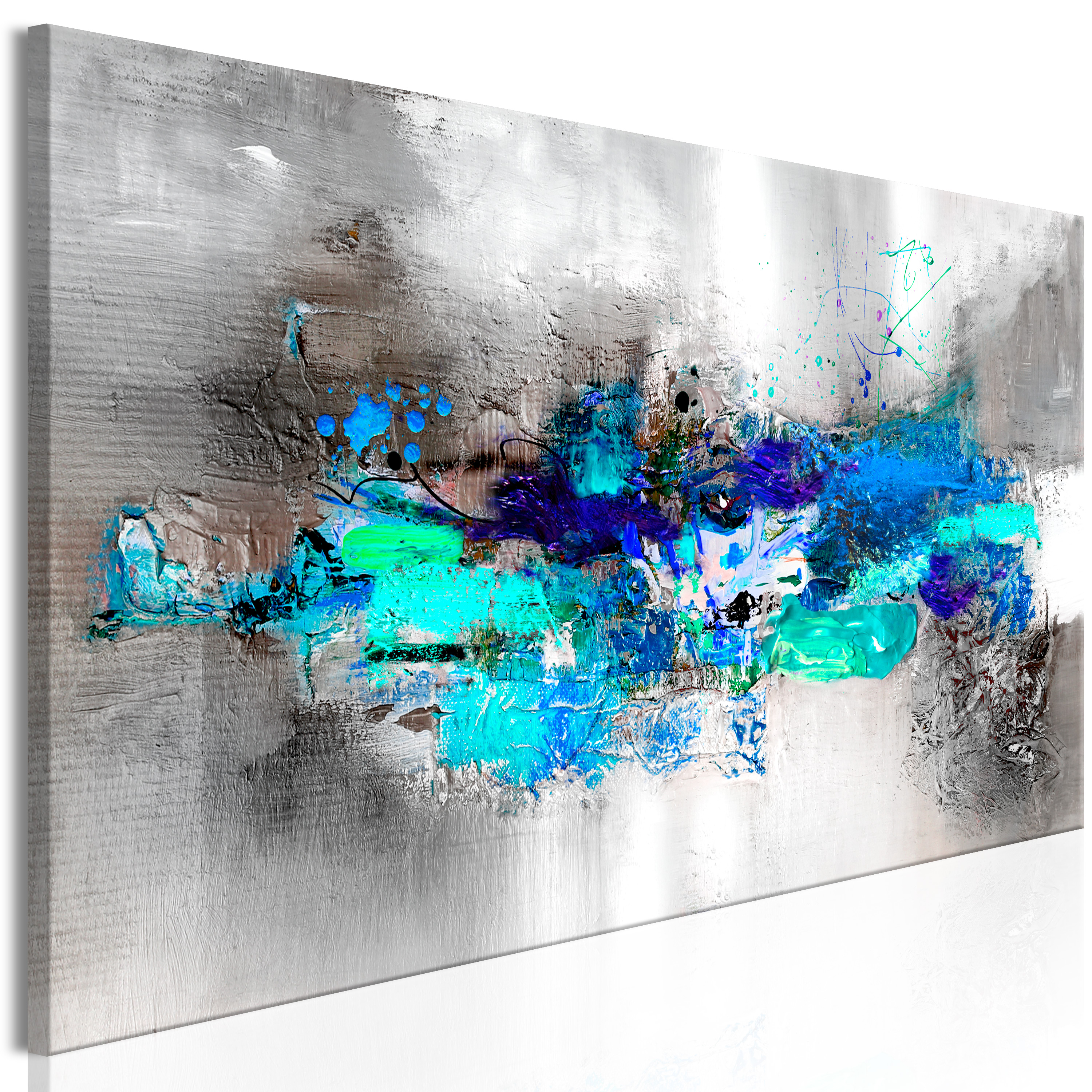 Canvas Print - Happiness Explosion (1 Part) Narrow - 135x45