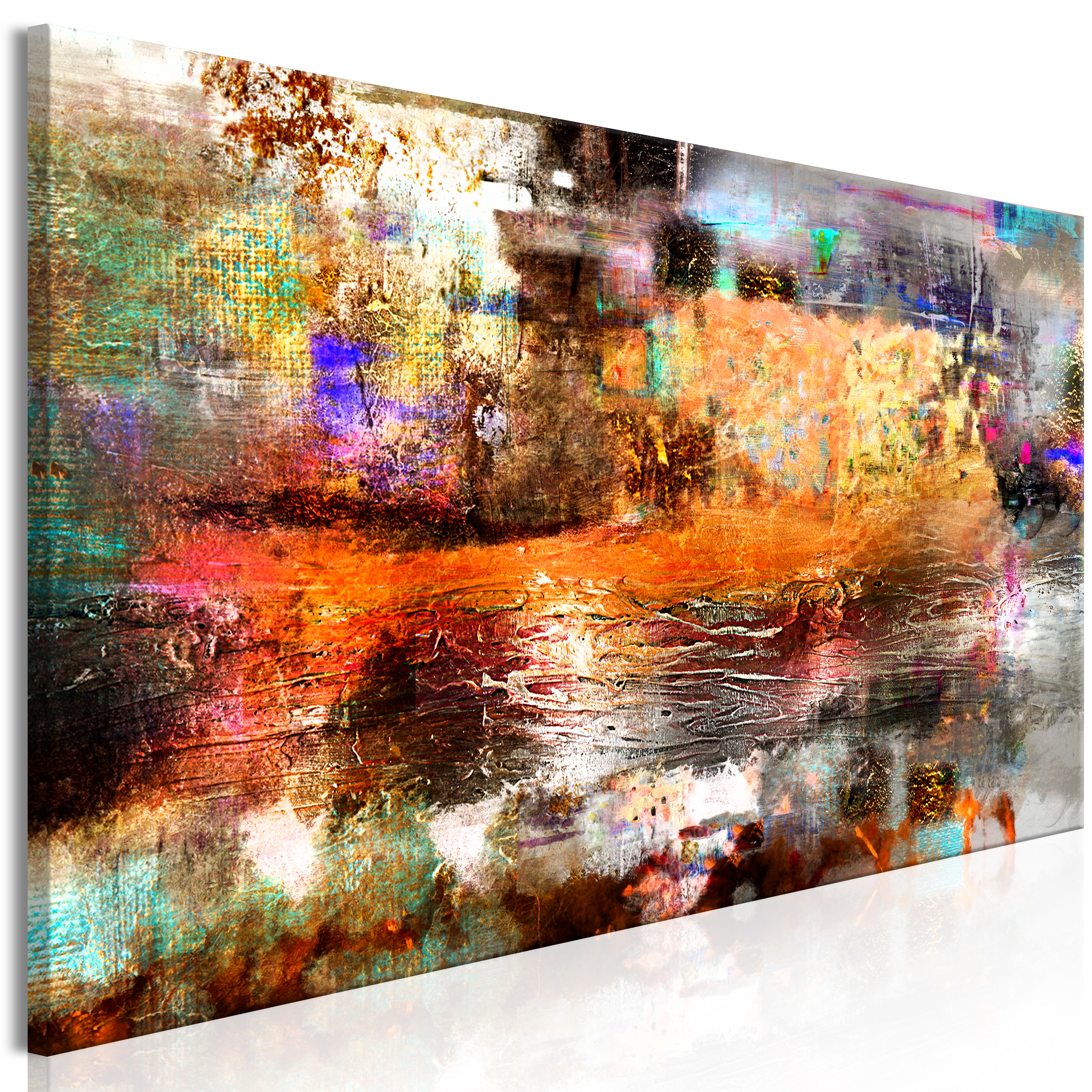 ABSTRAKT Wandbilder xxl Bilder Vlies Leinwand Leinwandbilder a-A-0800-b-a
