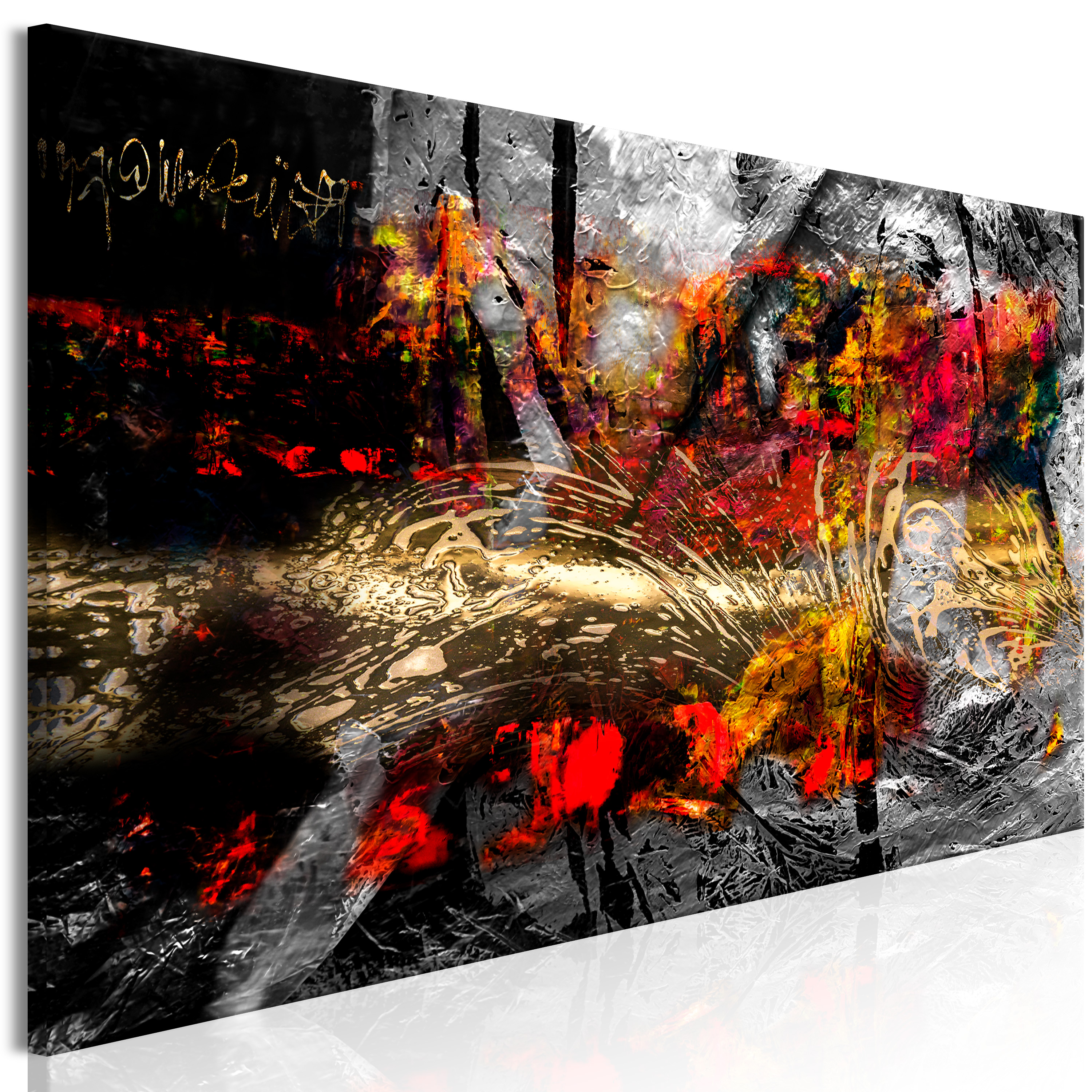 ABSTRAKT Wandbilder xxl Bilder Vlies Leinwand Leinwandbilder a-A-0800-b-a