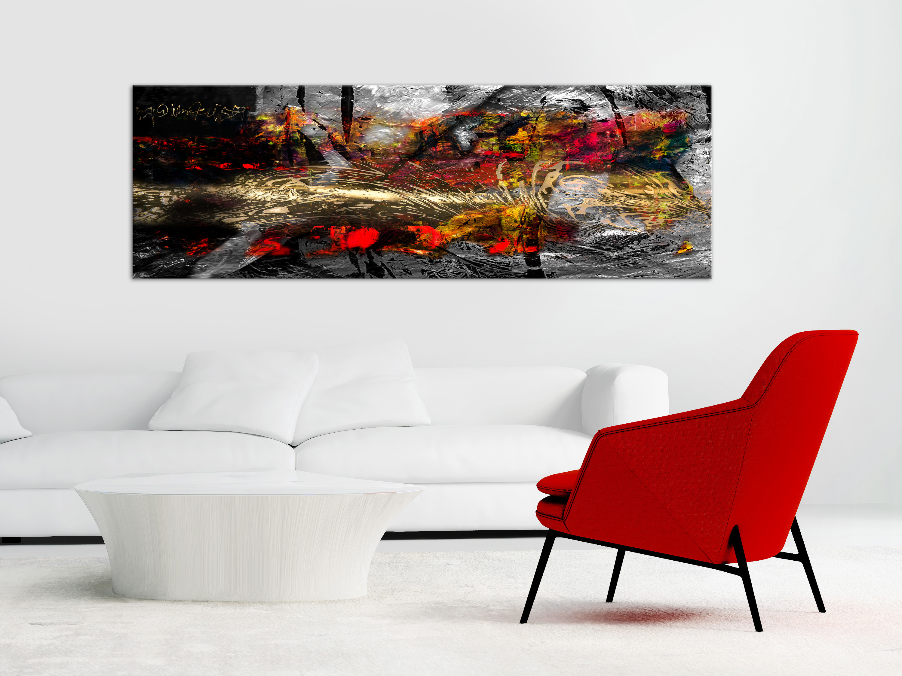 ABSTRAKT Wandbilder xxl Bilder Vlies Leinwand Leinwandbilder a-A-0800-b-a