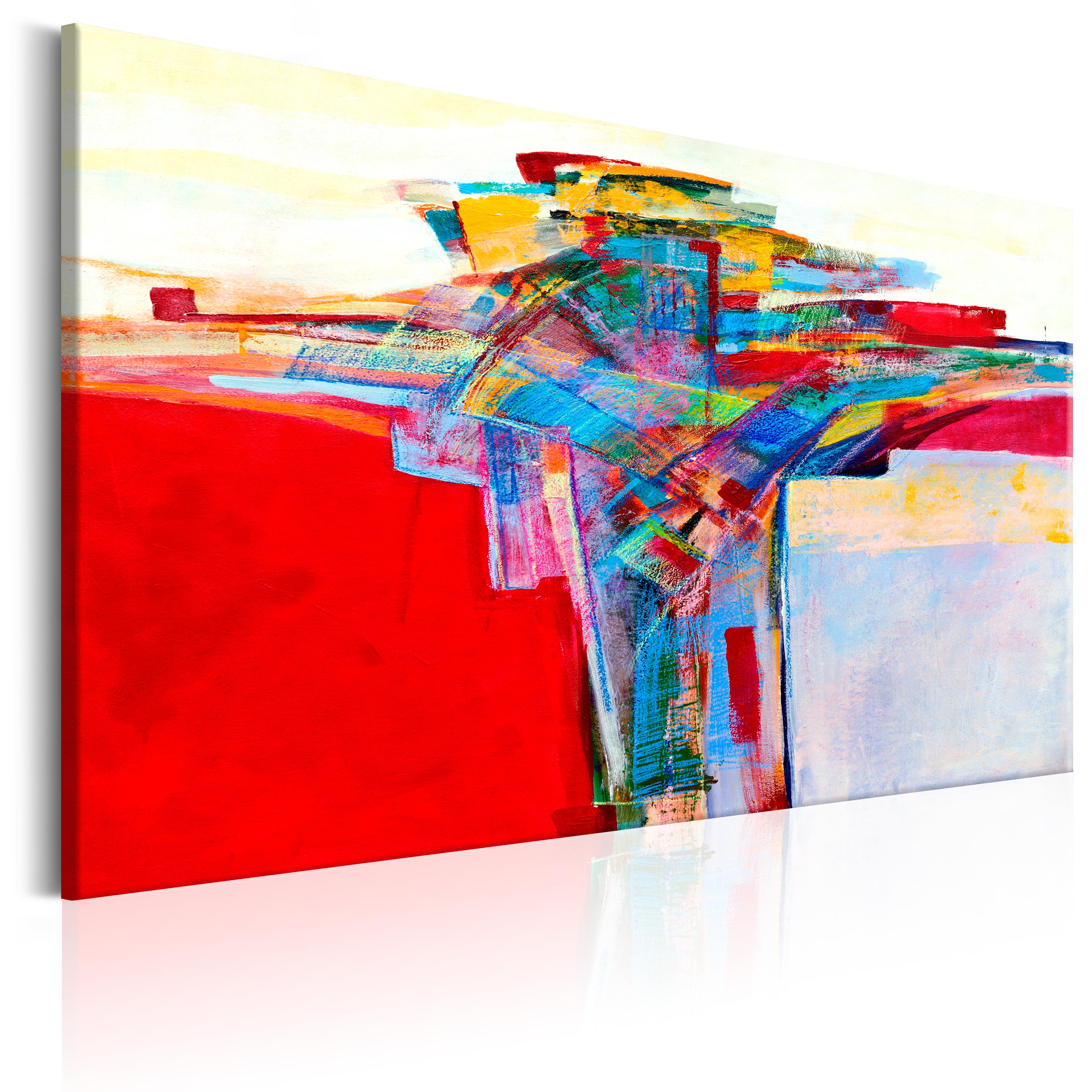 Canvas Print - Colourful Border - 120x80