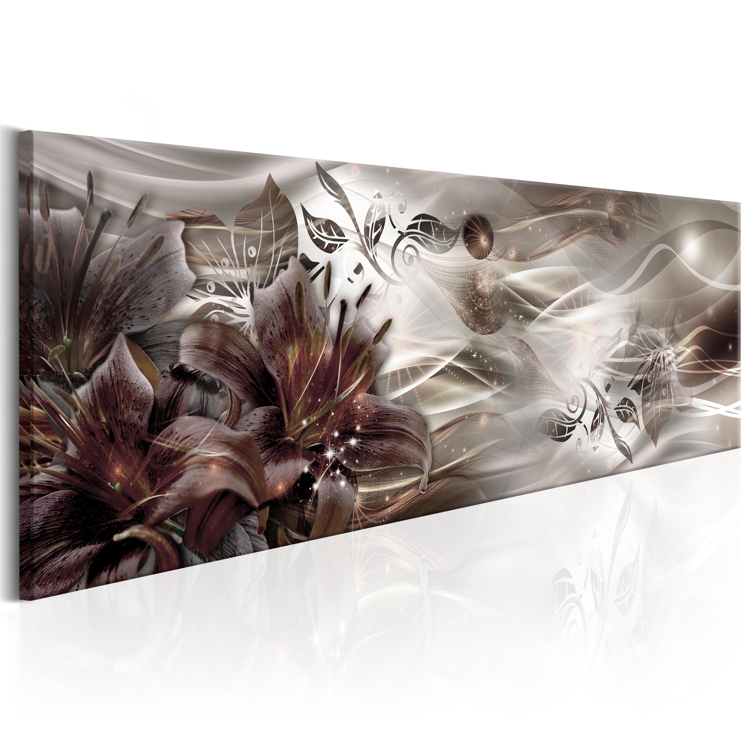 Canvas Print - Flowery Galaxy - 150x50